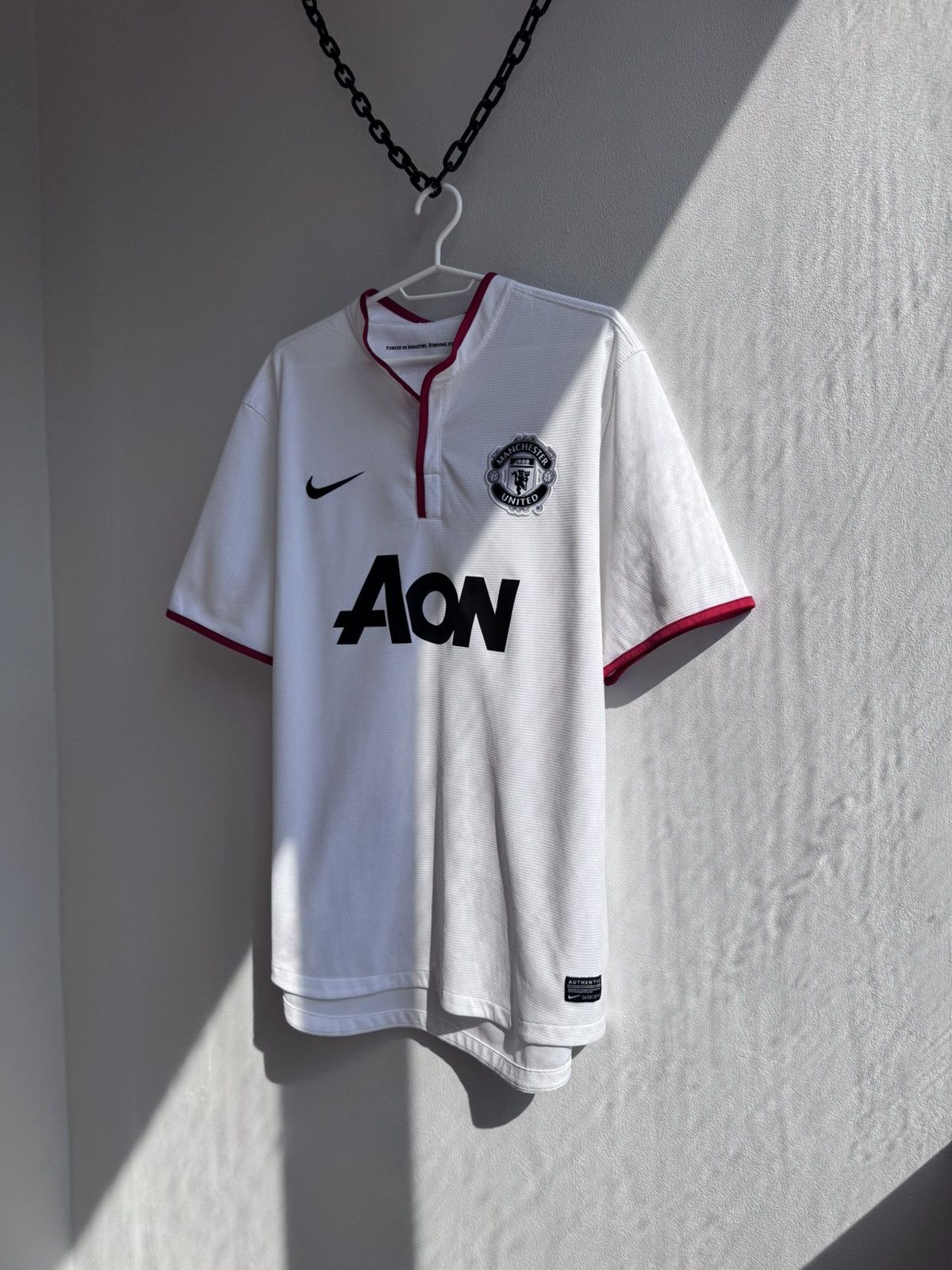 Nike MANCHESTER UNITED 2012 2013 2014 FOOTBAL SHIRT SOCCER JERSEY Size US XL / EU 56 / 4 - 2 Thumbnail