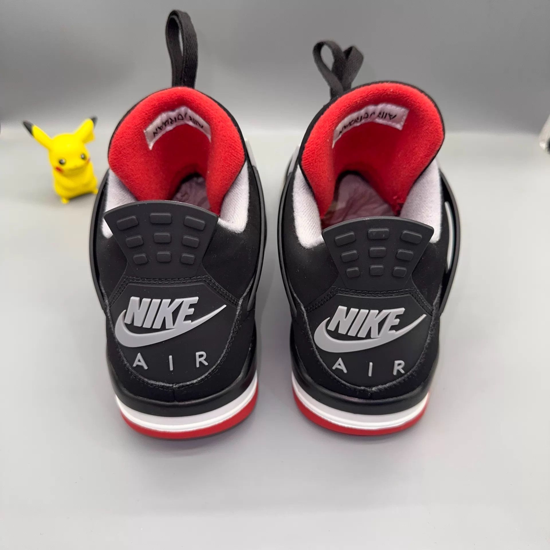 Nike Jordan AJ4 Bred 308497-060 44.5 Size US 10.5 / EU 43-44 - 3 Thumbnail