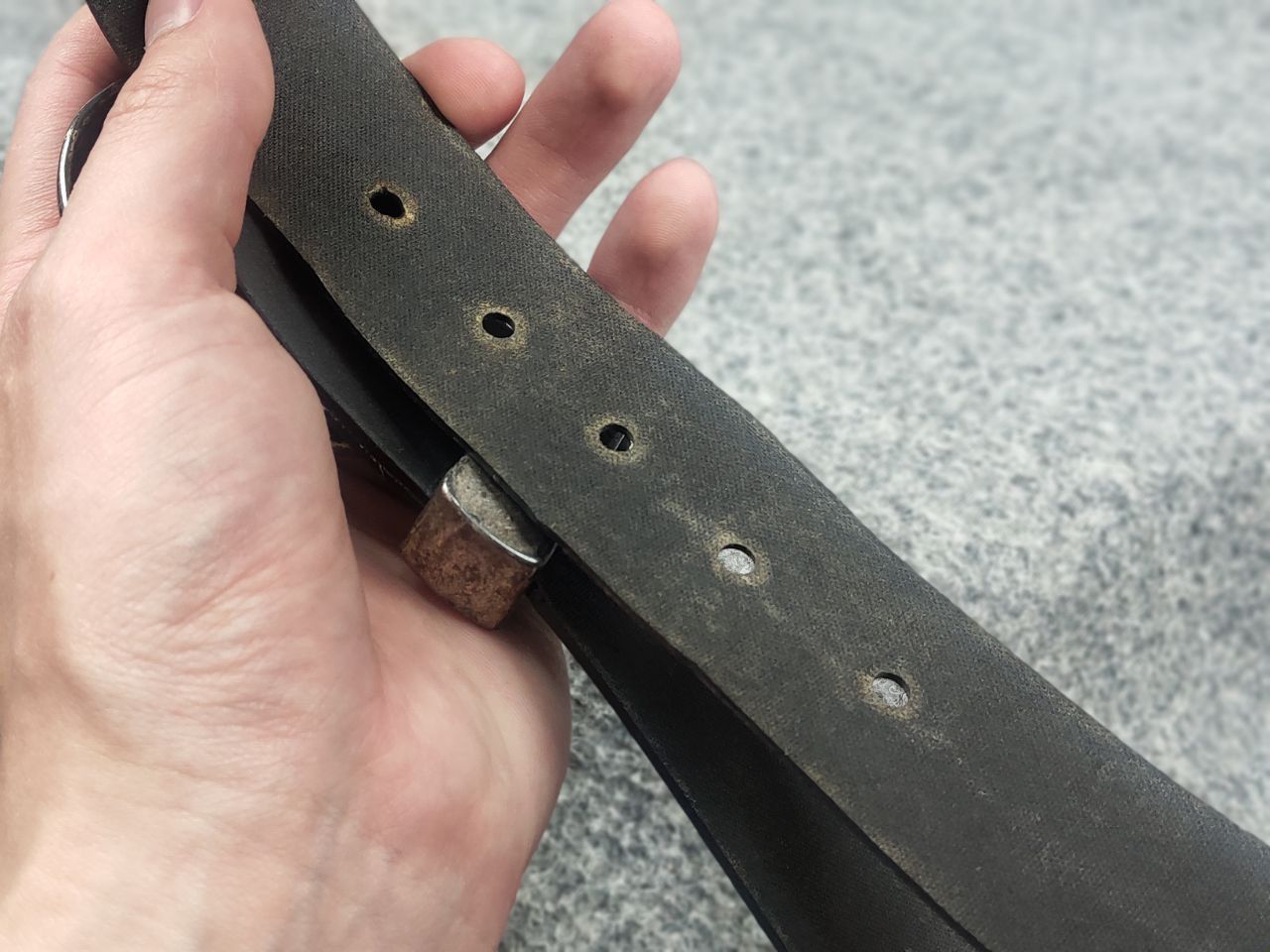 Le Grande Bleu (L.G.B.) Vintage If Six Was Nine black Logo belt LGB Opium grunge Y2K Size ONE SIZE - 10 Thumbnail