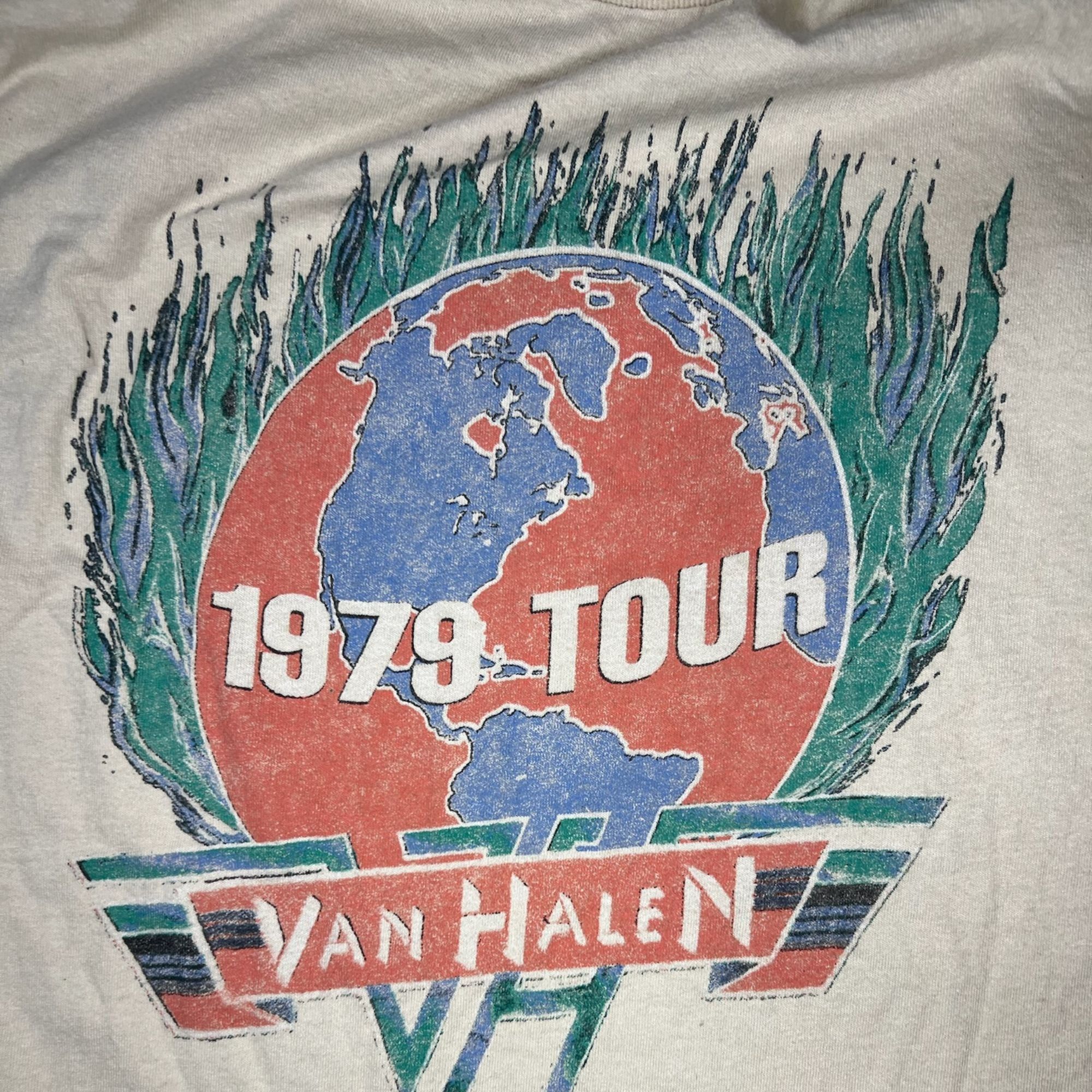 Other Van Halen 1979 World Tour Graphic T-Shirt Medium Size US M / EU 48-50 / 2 - 4 Thumbnail