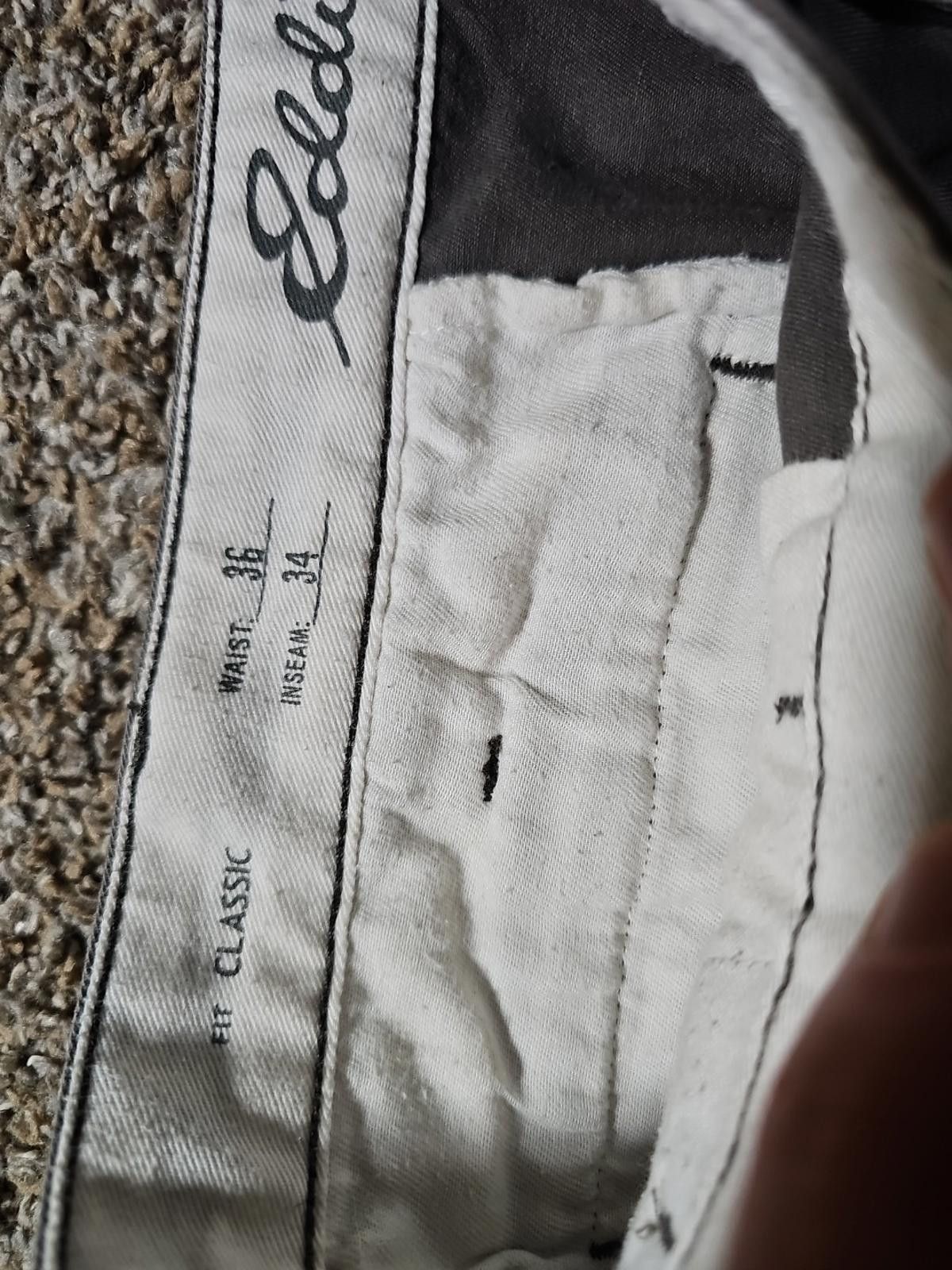 Eddie Bauer Eddie Bauer Legend Wash Classic Fit Straight Leg Pants 36x34 Size US 36 / EU 52 - 4 Thumbnail