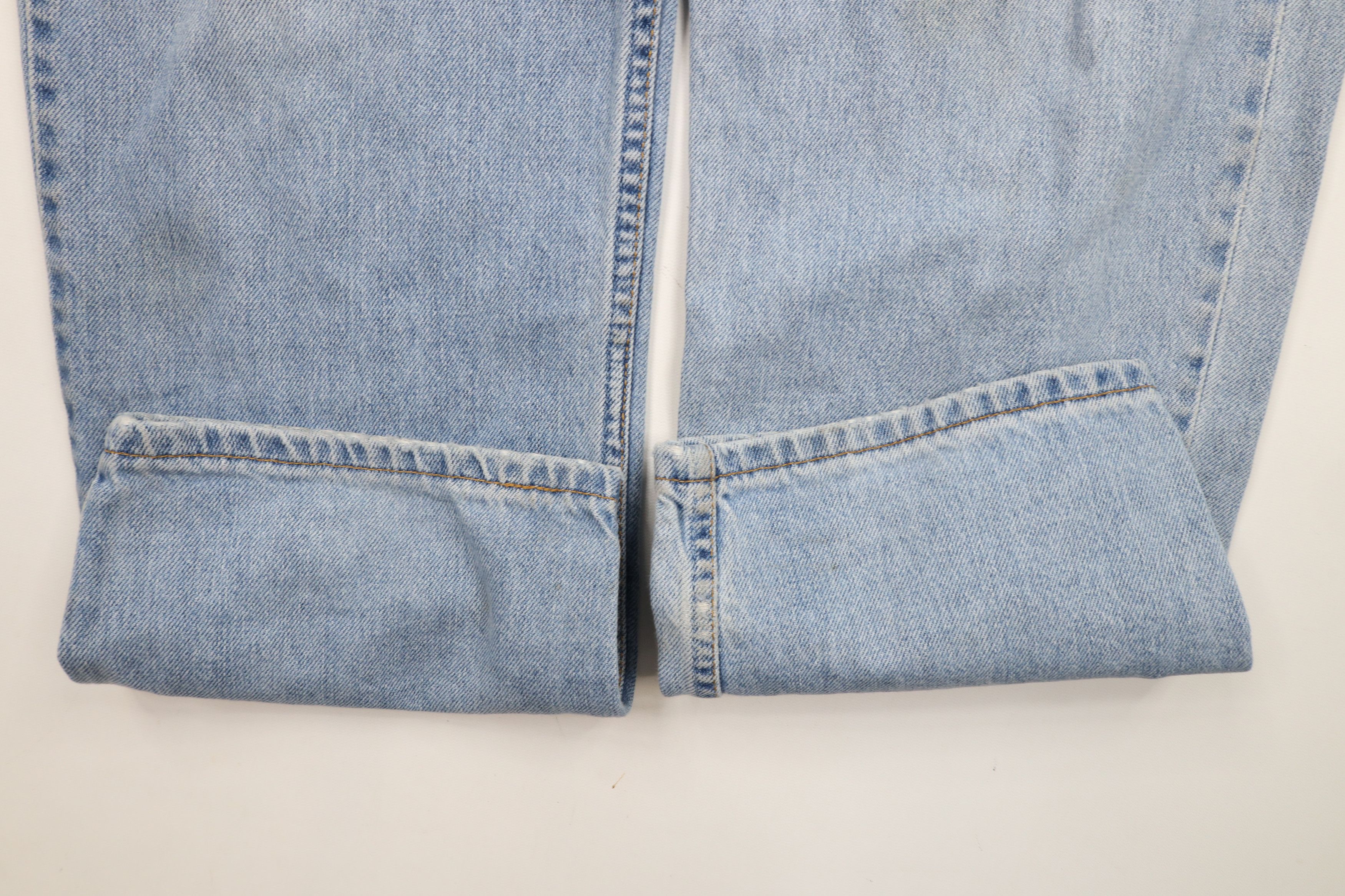 Levi's × Vintage Vintage Y2K 2002 Levis 550 Relaxed Fit Denim Jeans Blue Size US 34 / EU 50 - 5 Thumbnail