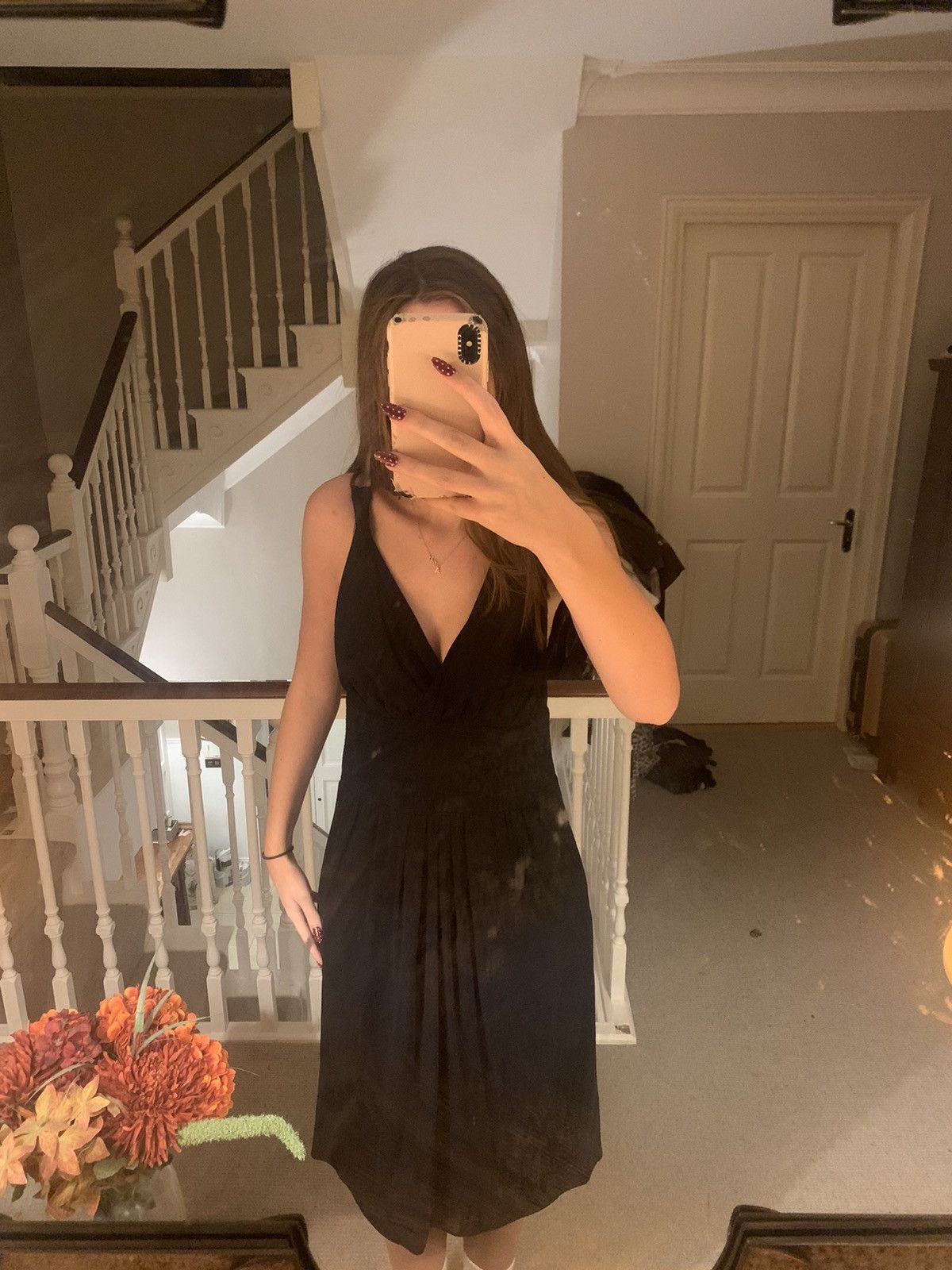 Other Georges Rech Navy Mid-Length Dress. Size M / US 6-8 / IT 42-44 - 3 Thumbnail
