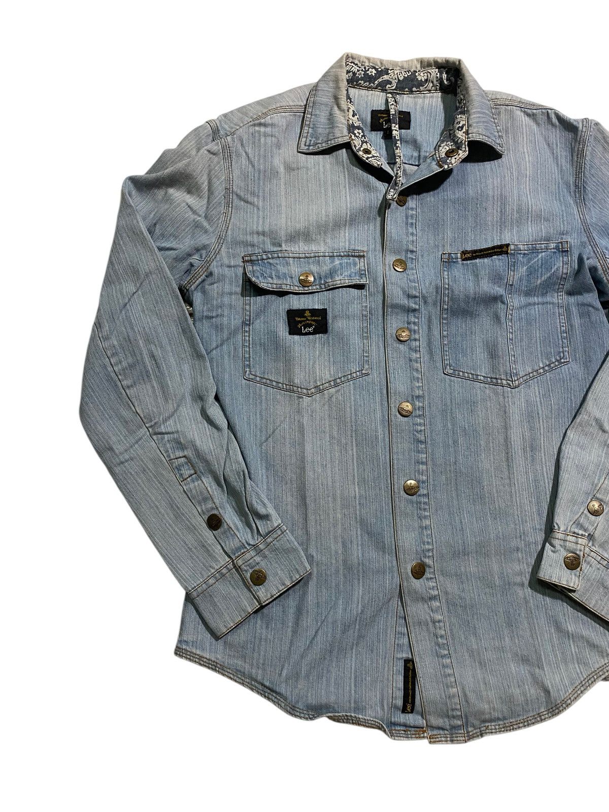 Lee × Vivienne Westwood Vivienne Westwood X Lee Western Denim Jacket Size US M / EU 48-50 / 2 - 4 Thumbnail