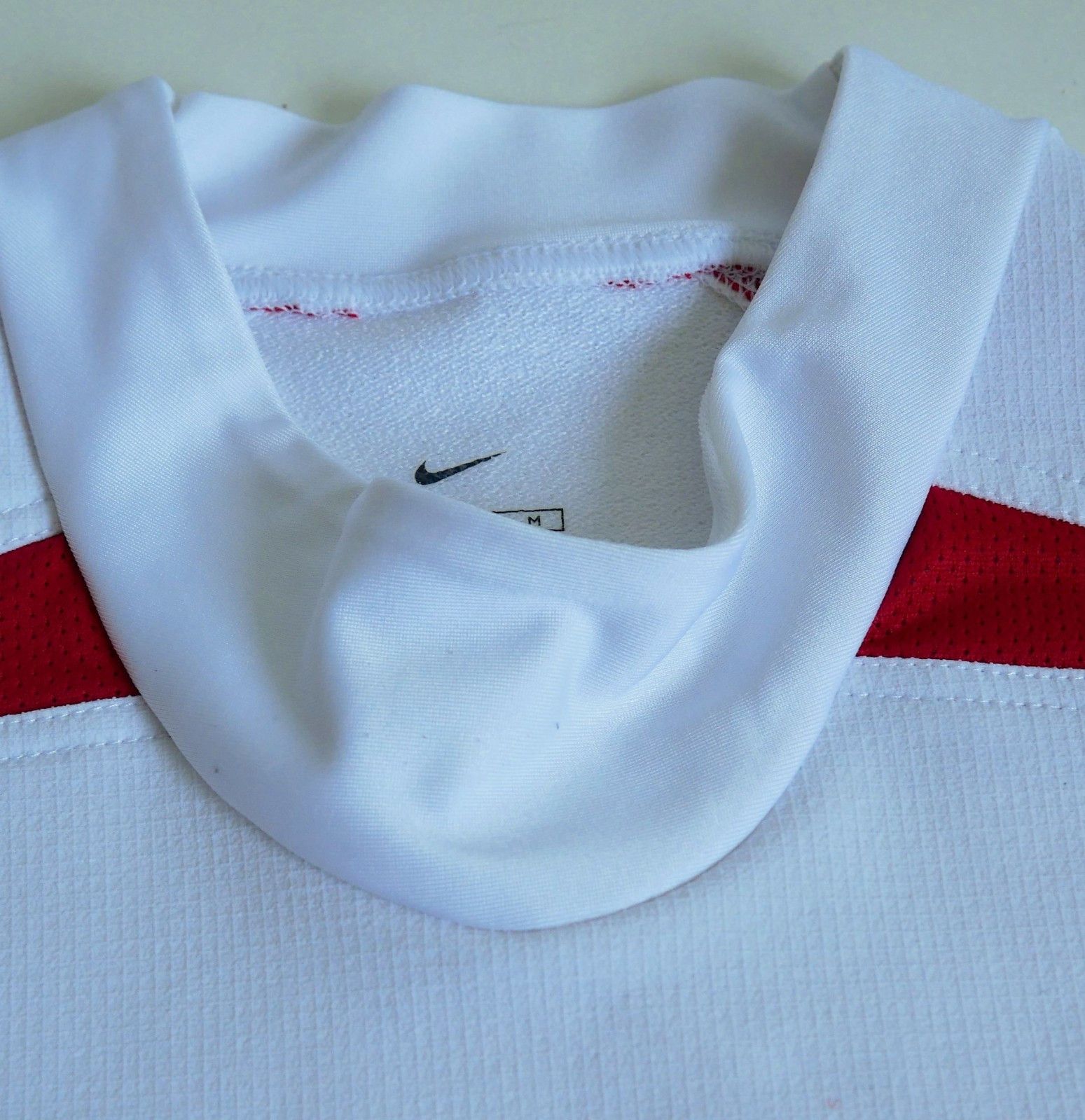 Nike England 2004 Rugby player issued World Cup Sweatshirt O2 Size US S / EU 44-46 / 1 - 5 Thumbnail