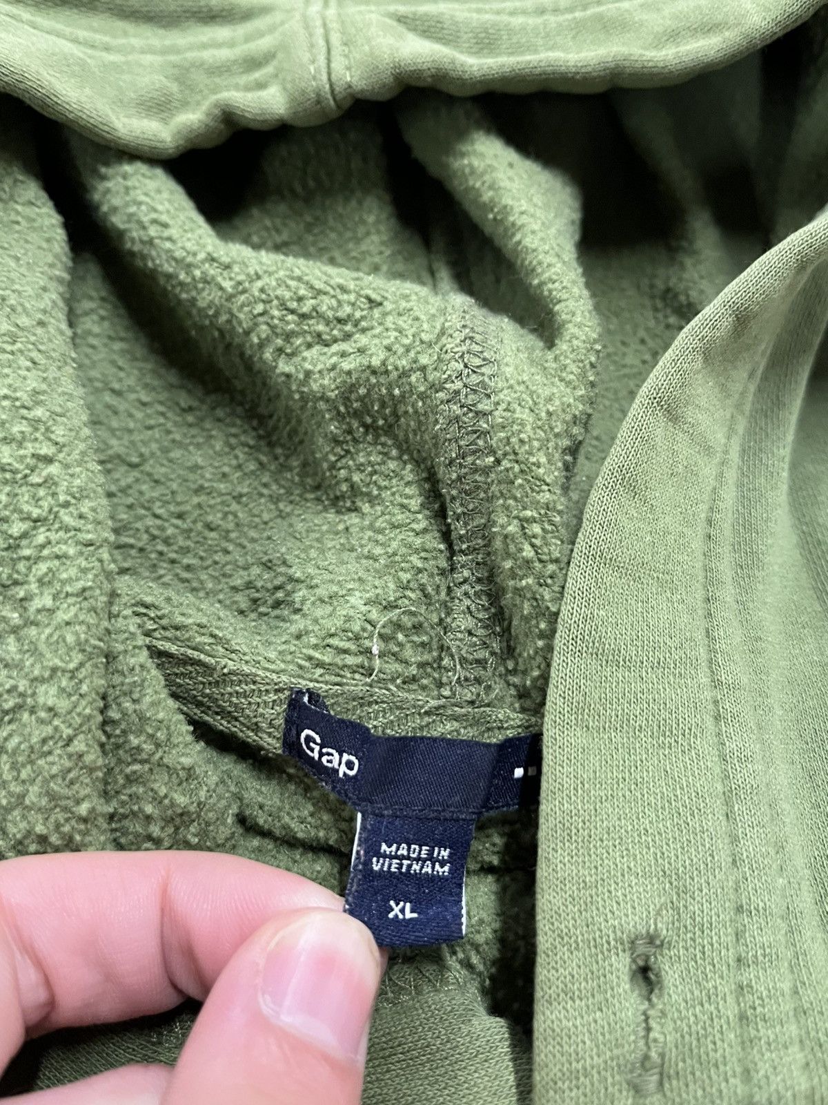 Gap × Vintage Gap spell out earth tone green boxy fit streetwear skater Size US XL / EU 56 / 4 - 8 Thumbnail