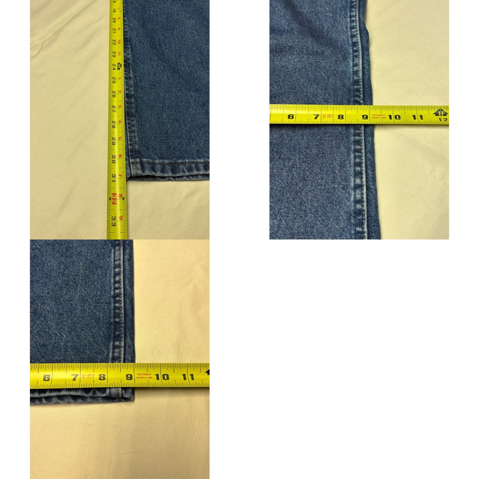 Wrangler Wrangler Jeans Cowboy Cut Slim Fit 38x32 Blue Denim Mens 36MWZ 1036MWZDS Size US 38 / EU 54 - 9 Thumbnail