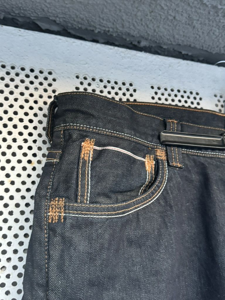 THE ROKKER COMPANY Rokker Raw 38X32 Blue Selvedge Schoeller Dynatec Motorcycle Size US 38 / EU 54 - 2 Thumbnail