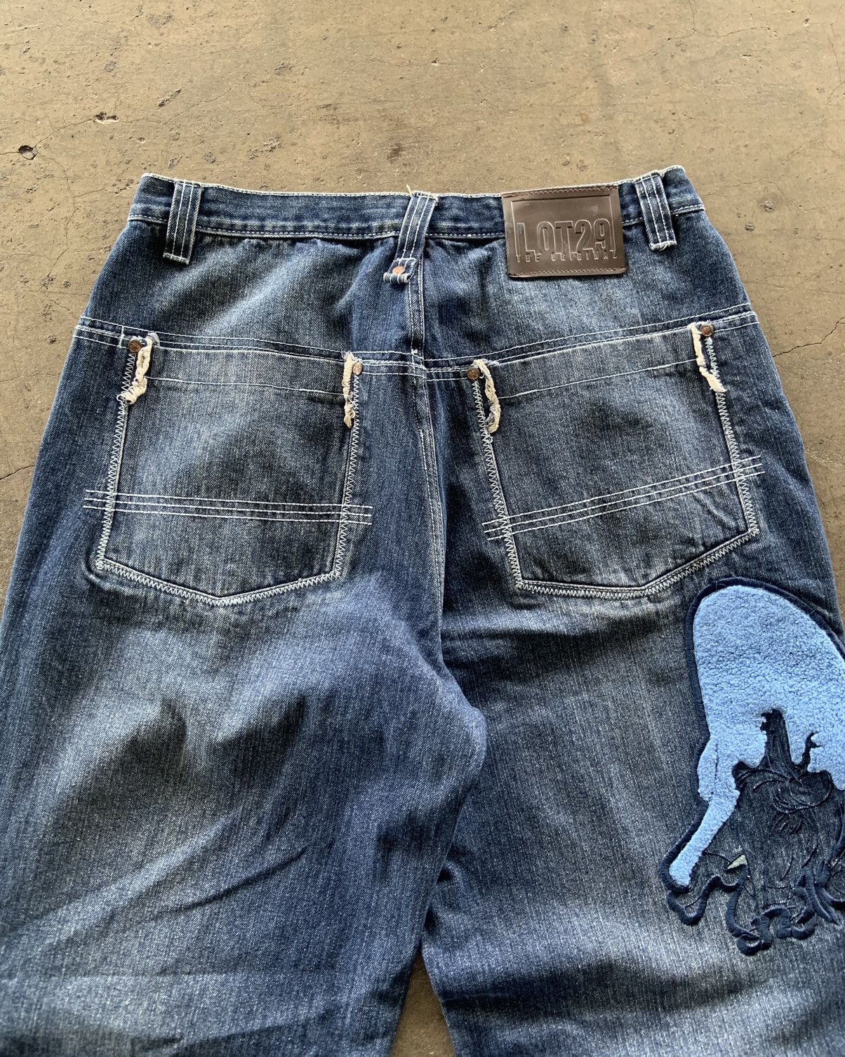 JNCO 2000s Lot29 Denim Super Baggy Jeans Size US 34 / EU 50 - 7 Thumbnail