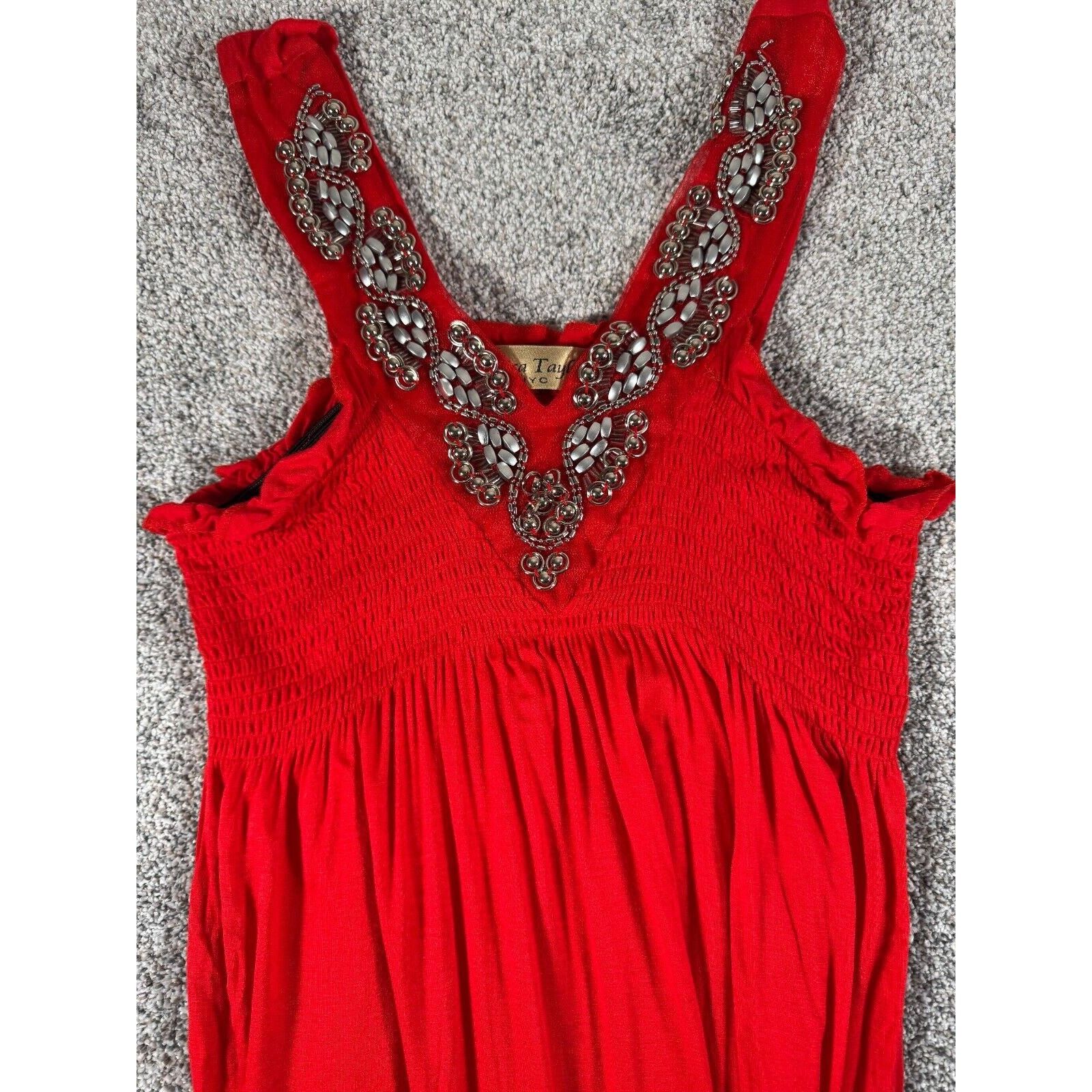 Other Bold Vixen Dress Small Maxi Metal Embellished Industrial Size S / US 4 / IT 40 - 2 Thumbnail