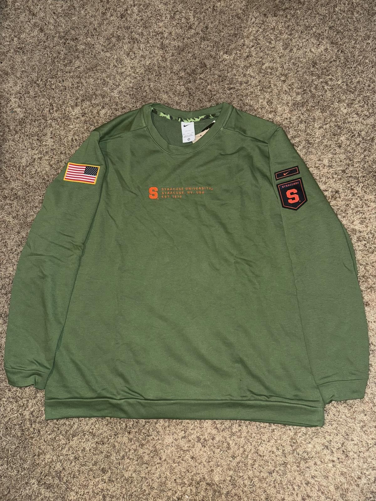 Nike Nike Syracuse University Football Salute To Service Sweater Size US XXL / EU 58 / 5 - 1 Thumbnail
