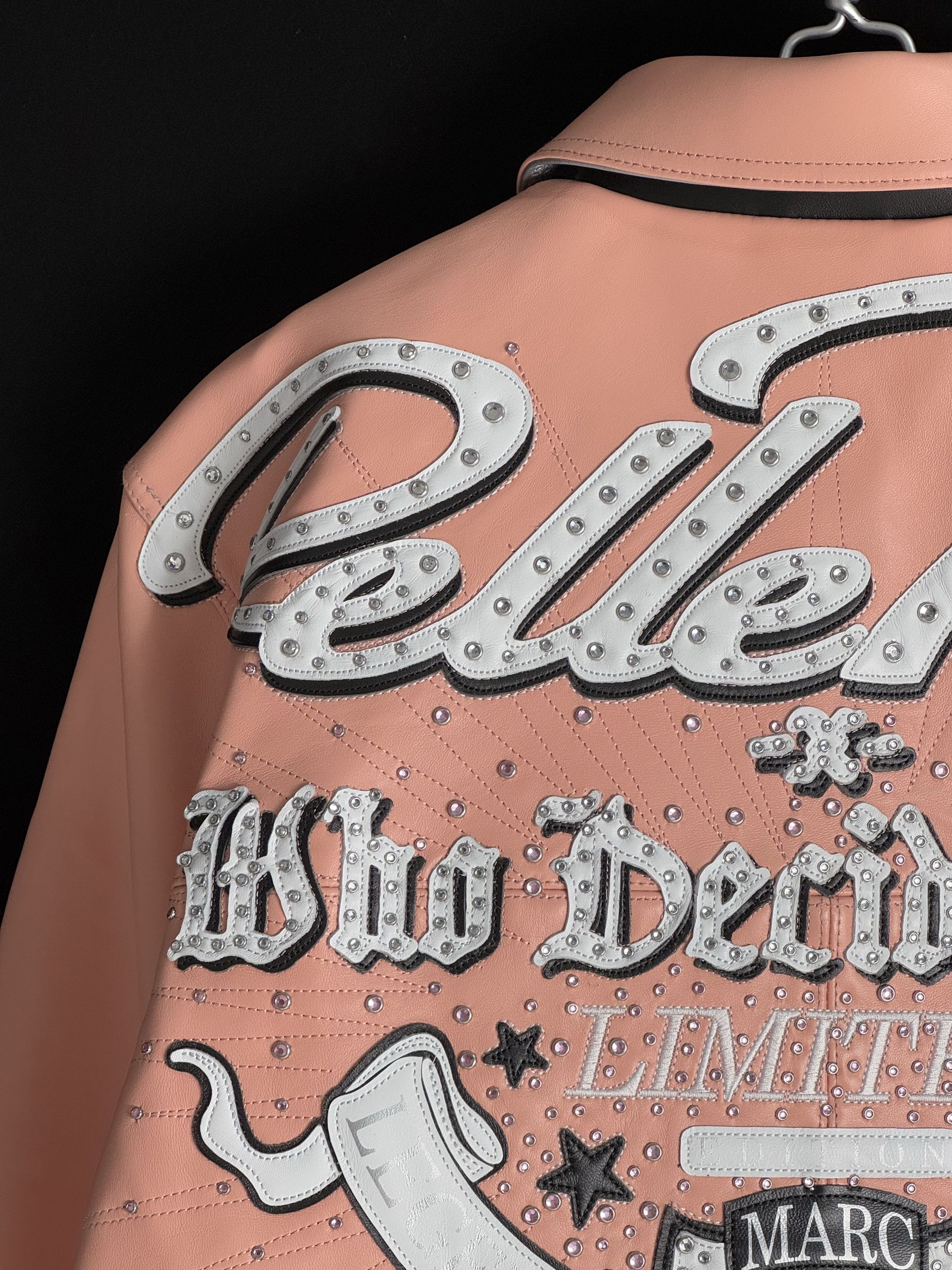 Who Decides War WDW x PP 'GREATEST OF ALL TIME' GENUINE LEATHER JACKET Size US S / EU 44-46 / 1 - 3 Thumbnail