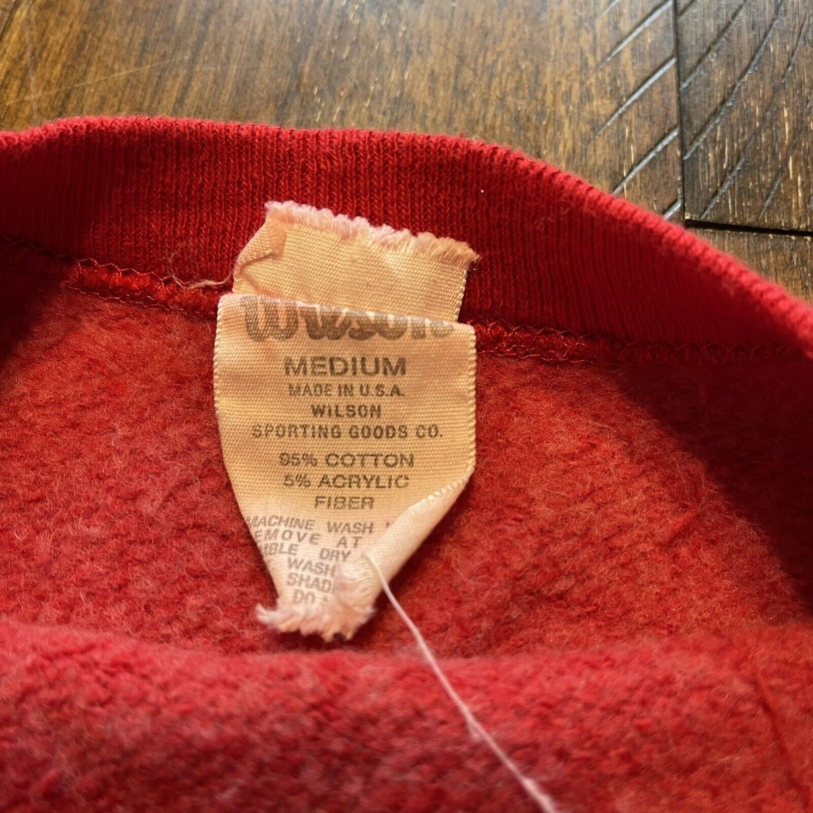 Wilson Vtg Wilson ESSC Eastern Slope Ski Racing M 50/50 Sweatshirt Size US M / EU 48-50 / 2 - 5 Thumbnail