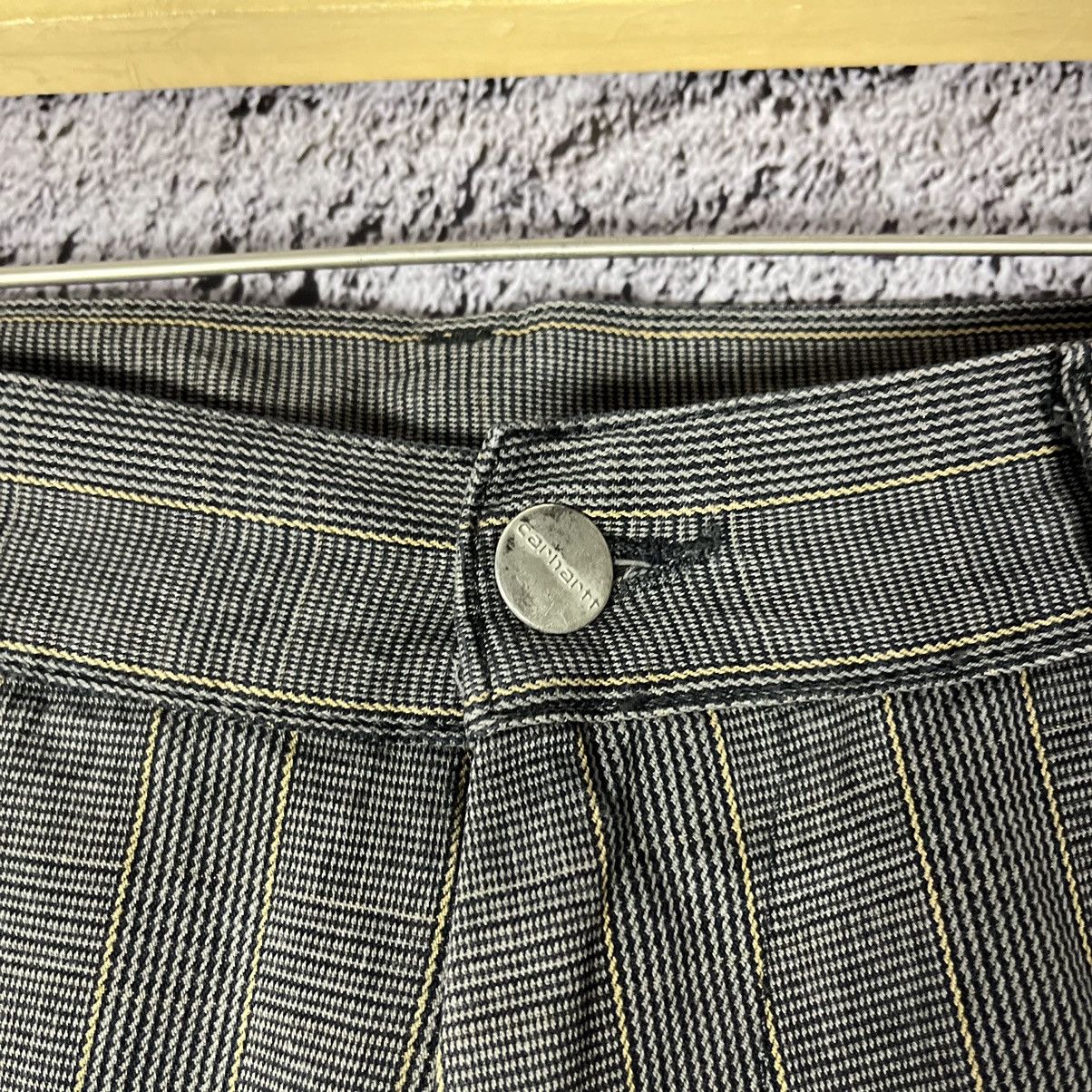 Carhartt × Vintage 🛠️VINTAGE🛠️ Carhartt Striped Presenter Pants straight fit Size US 32 / EU 48 - 6 Thumbnail