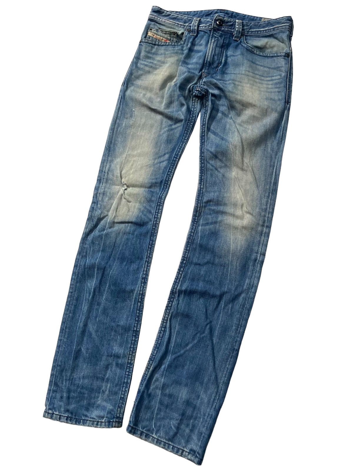 Diesel × Japanese Brand Vintage y2k Diesel Jeans Denim Distressed Faded Washed Size US 28 / EU 44 - 3 Thumbnail