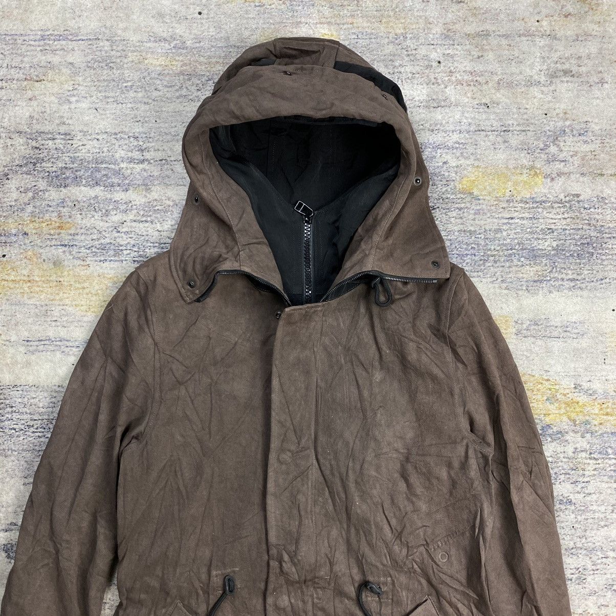 Japanese Brand × Man Of Moods M of M ( man of moods ) double layer parka jacket Size US M / EU 48-50 / 2 - 3 Thumbnail