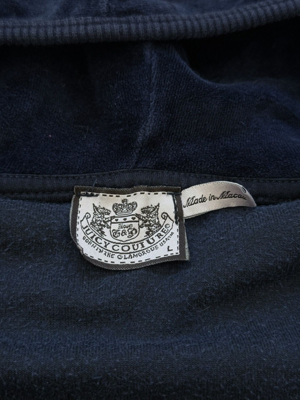 Hysteric Glamour VTG Juicy Couture Hysteric Glamour Style Velour Zip Hoodie Size L / US 10 / IT 46 - 5 Thumbnail