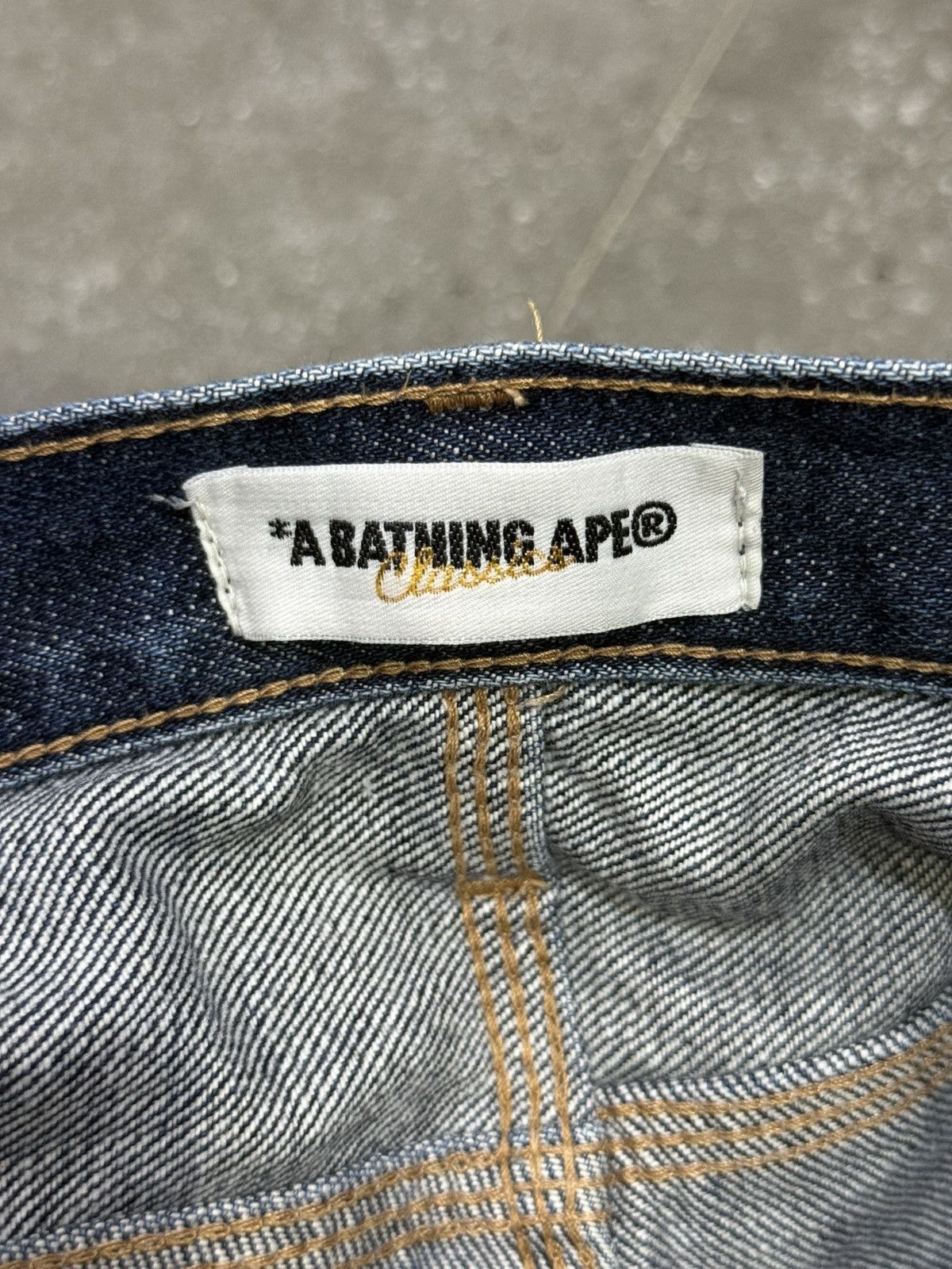 Bape Vintage Bape Double Knee Carpenter Baggy Pants Size US 37 - 21 Thumbnail