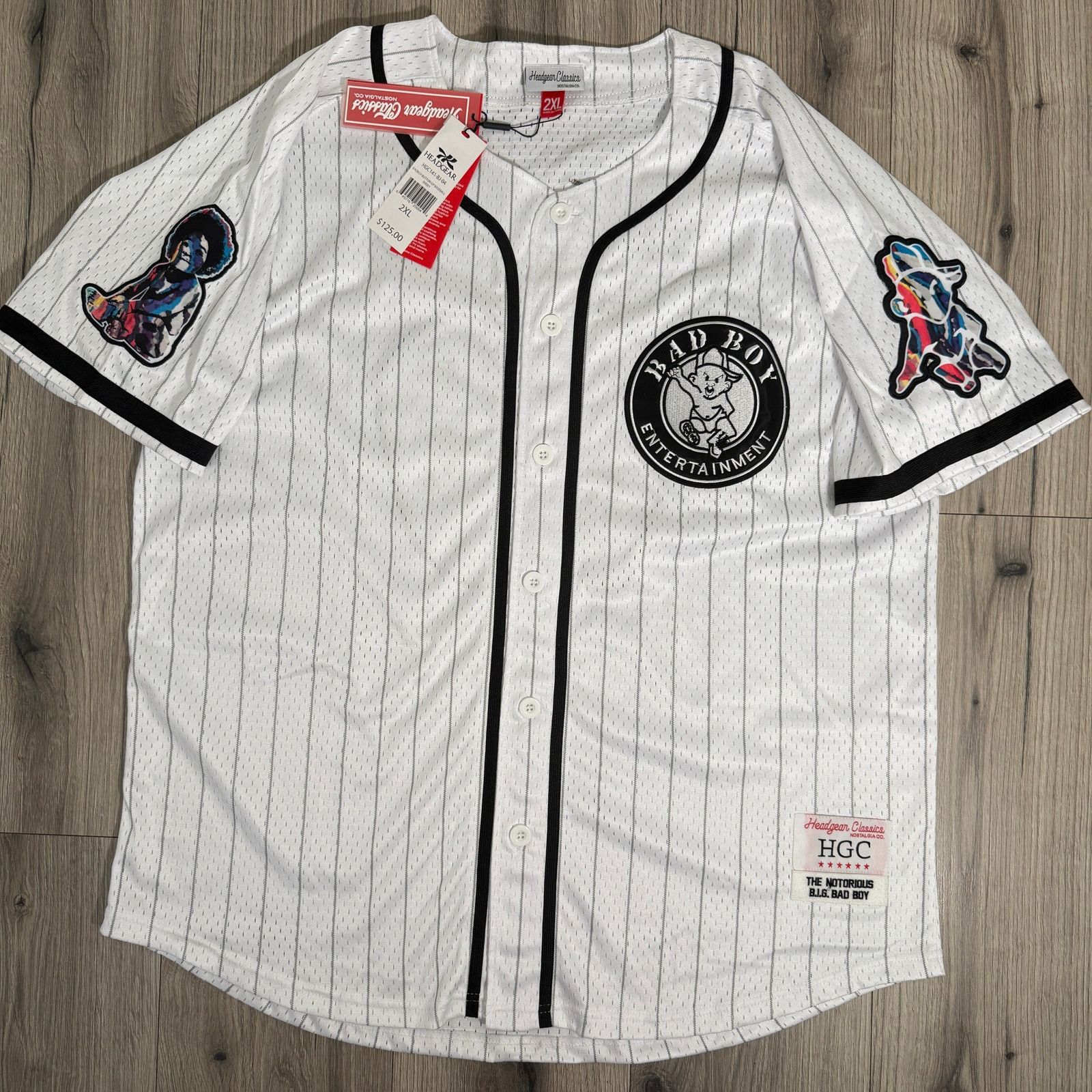 Other Headgear Classics Bad Boy Notorious B.I.G Baseball Jersey Size US XXL / EU 58 / 5 - 10 Thumbnail