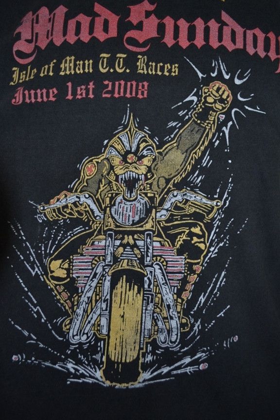 Vintage Vintage 2008 TT Isle Of Man Racing Faded Tee t-shirt L Size US L / EU 52-54 / 3 - 9 Thumbnail