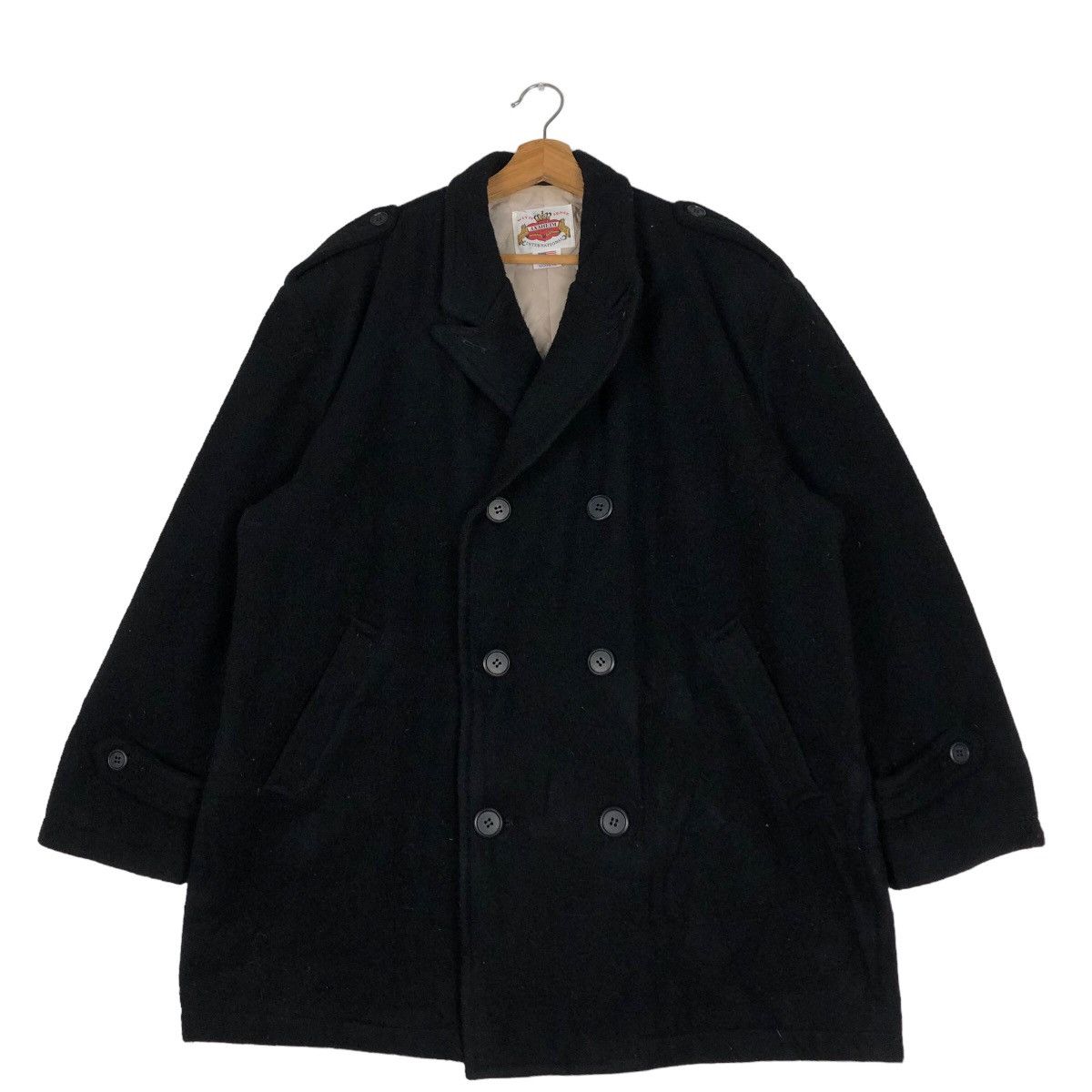 Japanese Brand 🔥Vtg Double Breast Wool Jacket Anaheim USA Biker Toyo Size US L / EU 52-54 / 3 - 1 Thumbnail