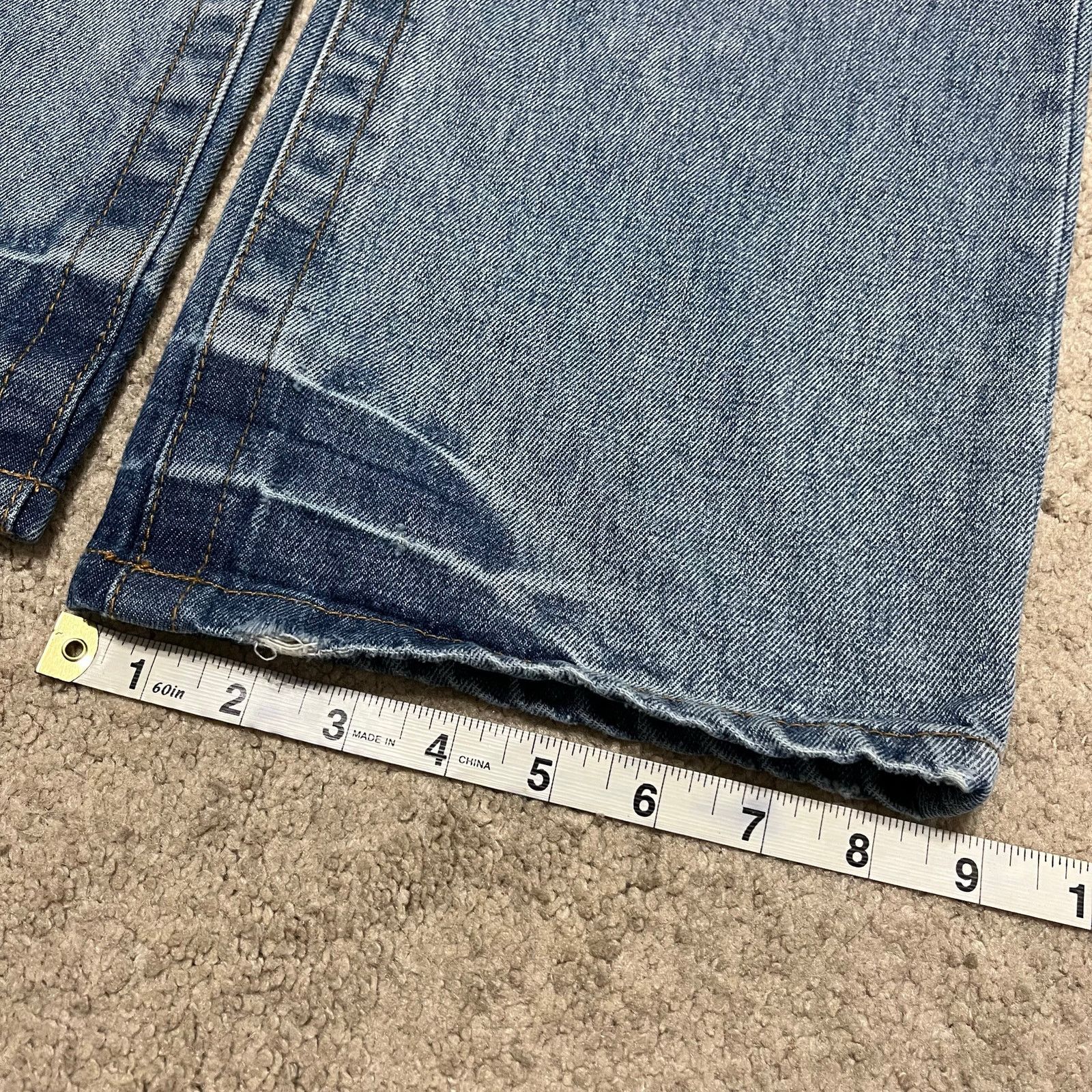 Other DMAX Y2K Baggy Skater Faded Acid Washed Wide Leg Jeans 32x32 Size US 32 / EU 48 - 8 Thumbnail