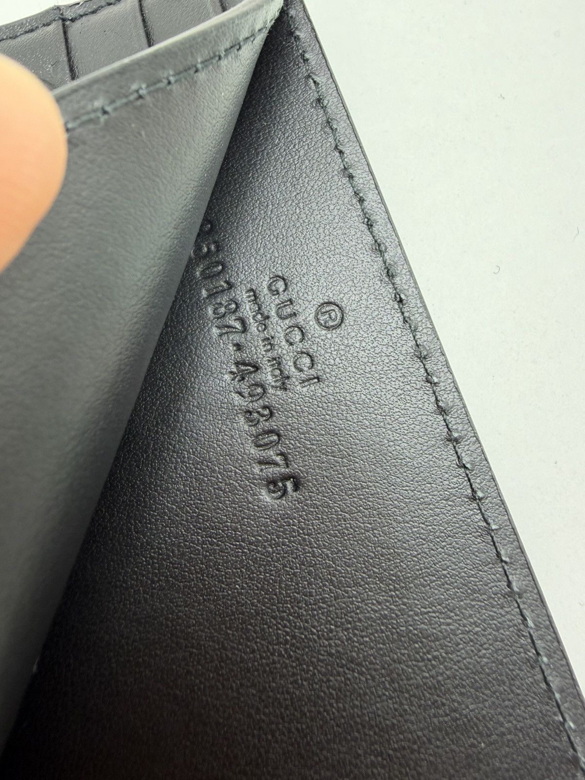 Gucci Card holder gg emblem leather Size ONE SIZE - 2 Thumbnail