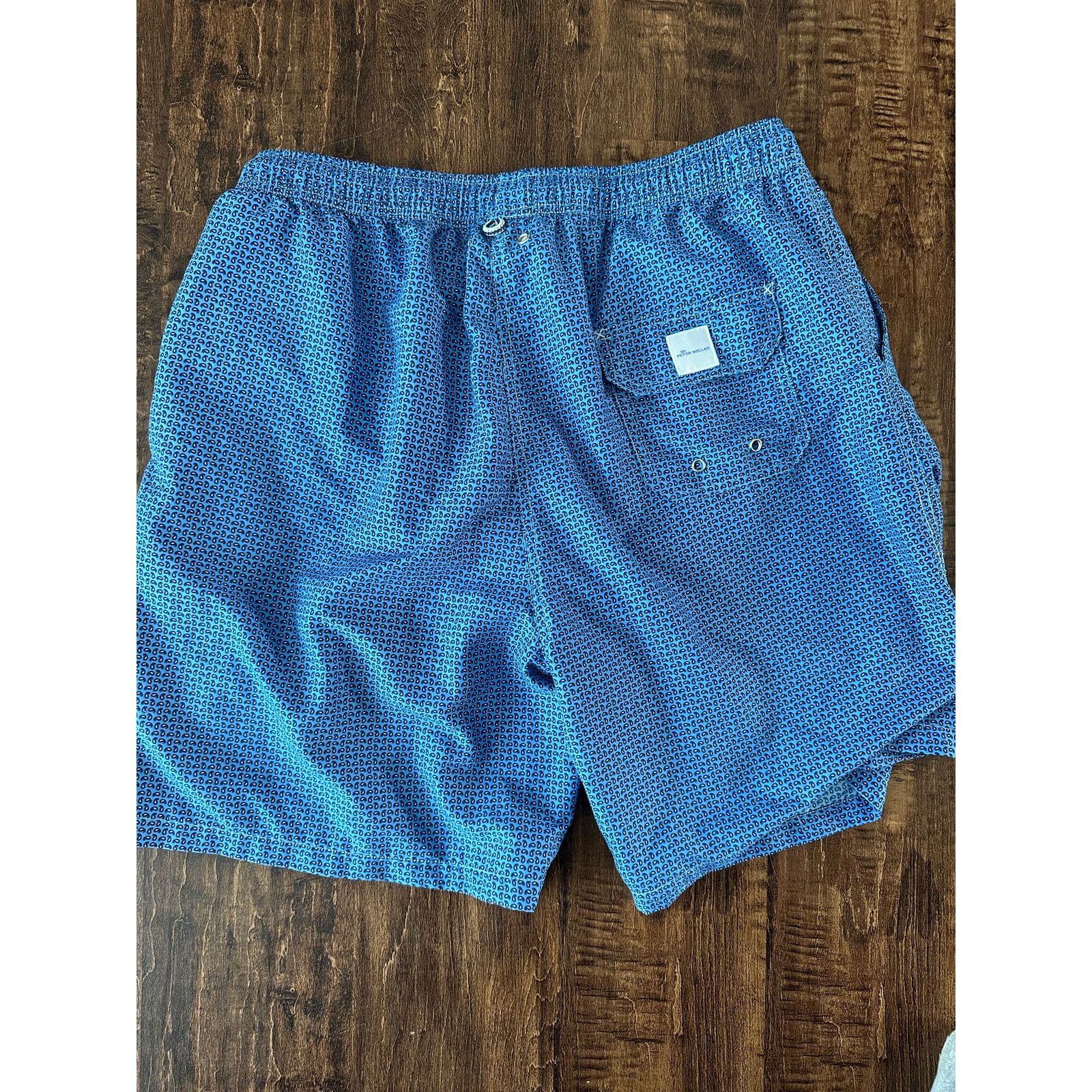Peter Millar Peter Millar mens XL swim trunks tie waist Size US 40 / EU 56 - 4 Thumbnail