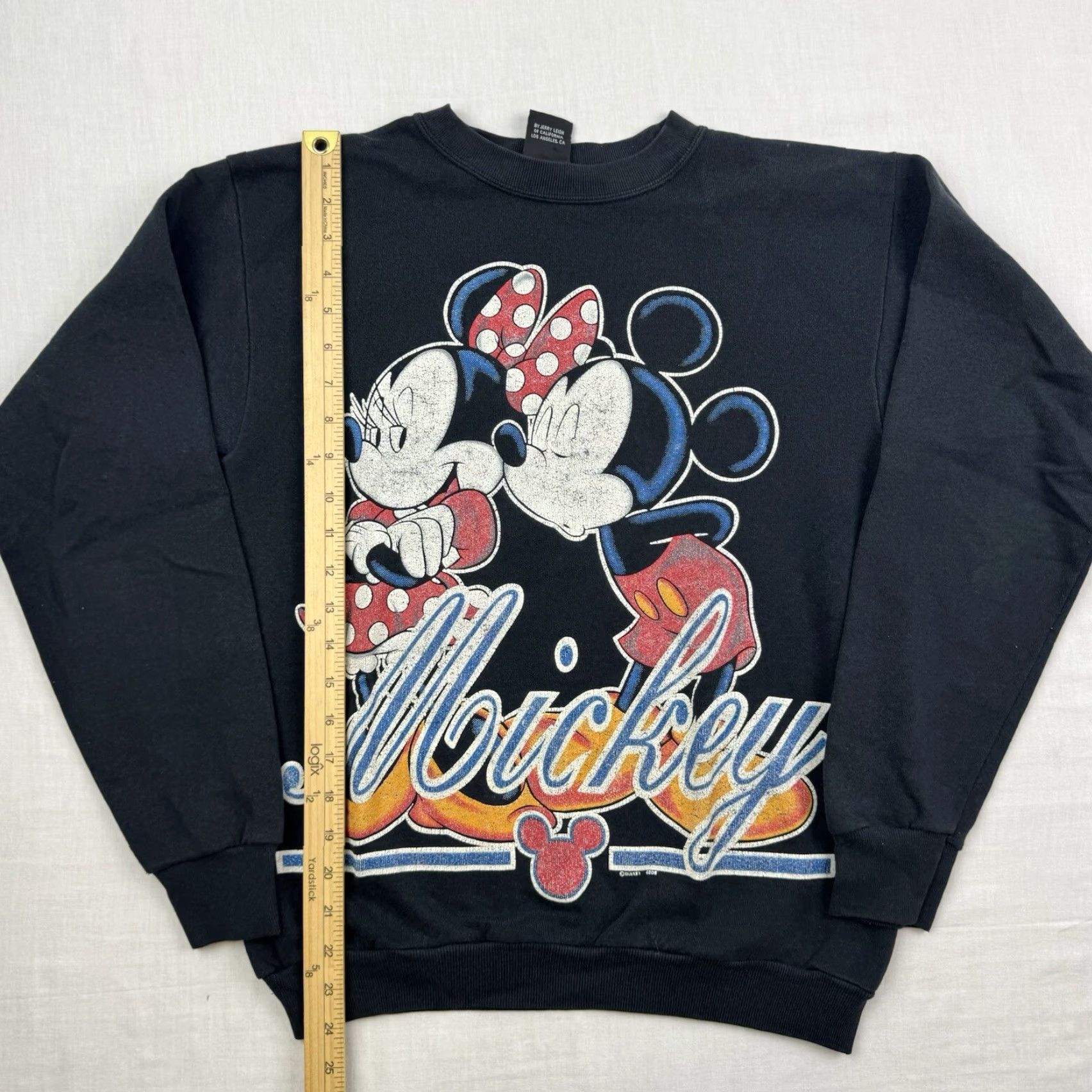 Mickey Unlimited VINTAGE Mickey Sweatshirt Adult Small Black Walt Disney 90s Crew Neck Pullover Mens S 90s Cartoon USA Disney World Mickey Unlimited Size US S / EU 44-46 / 1 - 7 Thumbnail