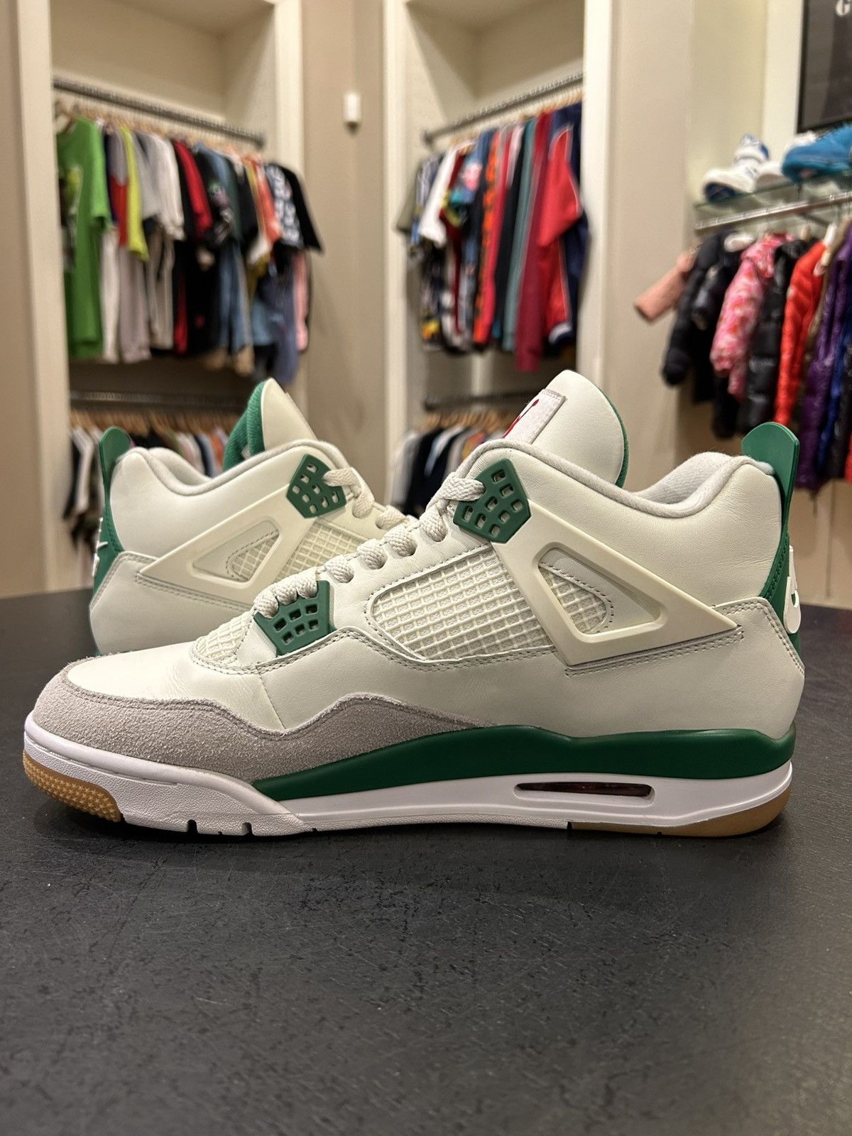 Jordan Brand Jordan 4 Retro SB ‘Pine Green’ Size US 13 / EU 46 - 3 Thumbnail