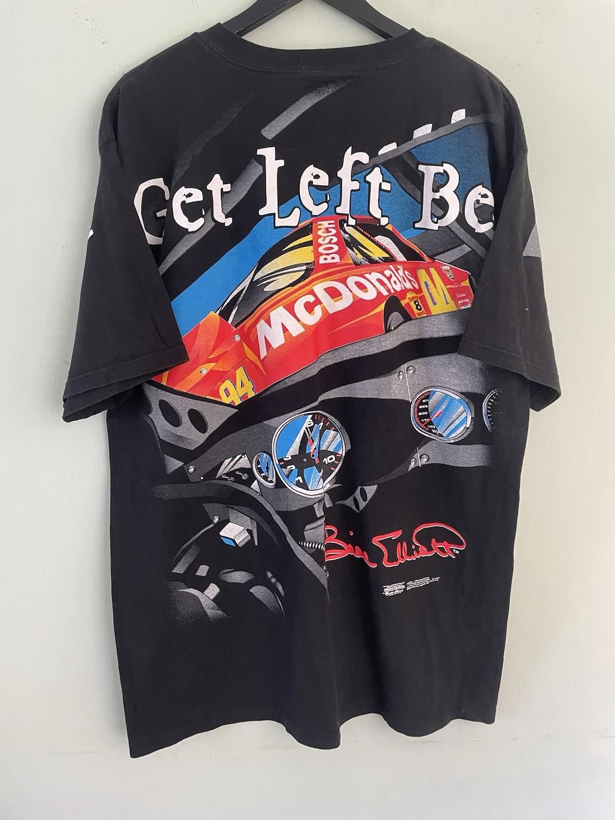Designer Vintage 1998 Nascar 90s Bill Elliot Attack The Track XL Size US XL / EU 56 / 4 - 2 Thumbnail