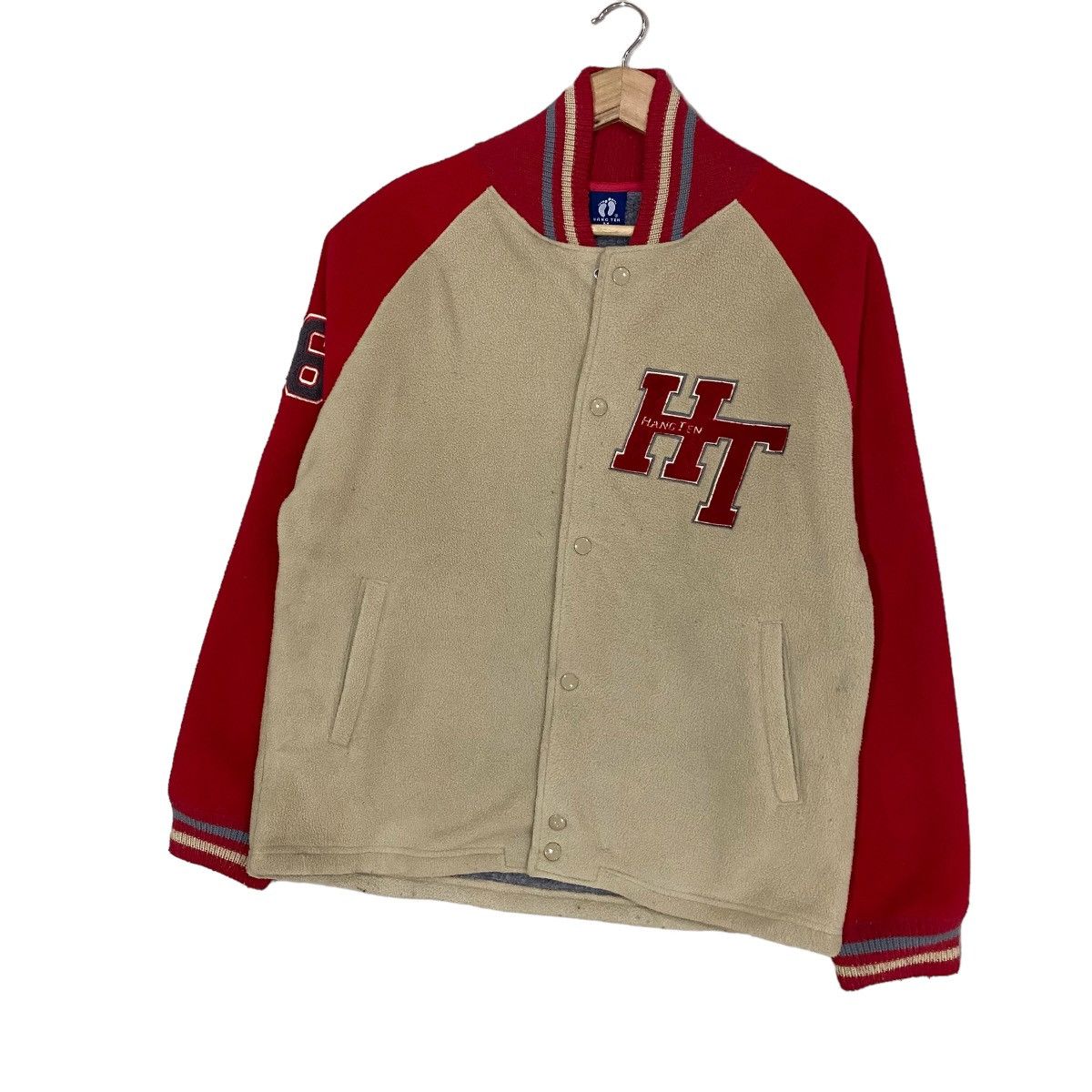 Hang Ten VINTAGE HANG TEN 56 SPELL OUT WOOL VARSITY Size US M / EU 48-50 / 2 - 4 Thumbnail