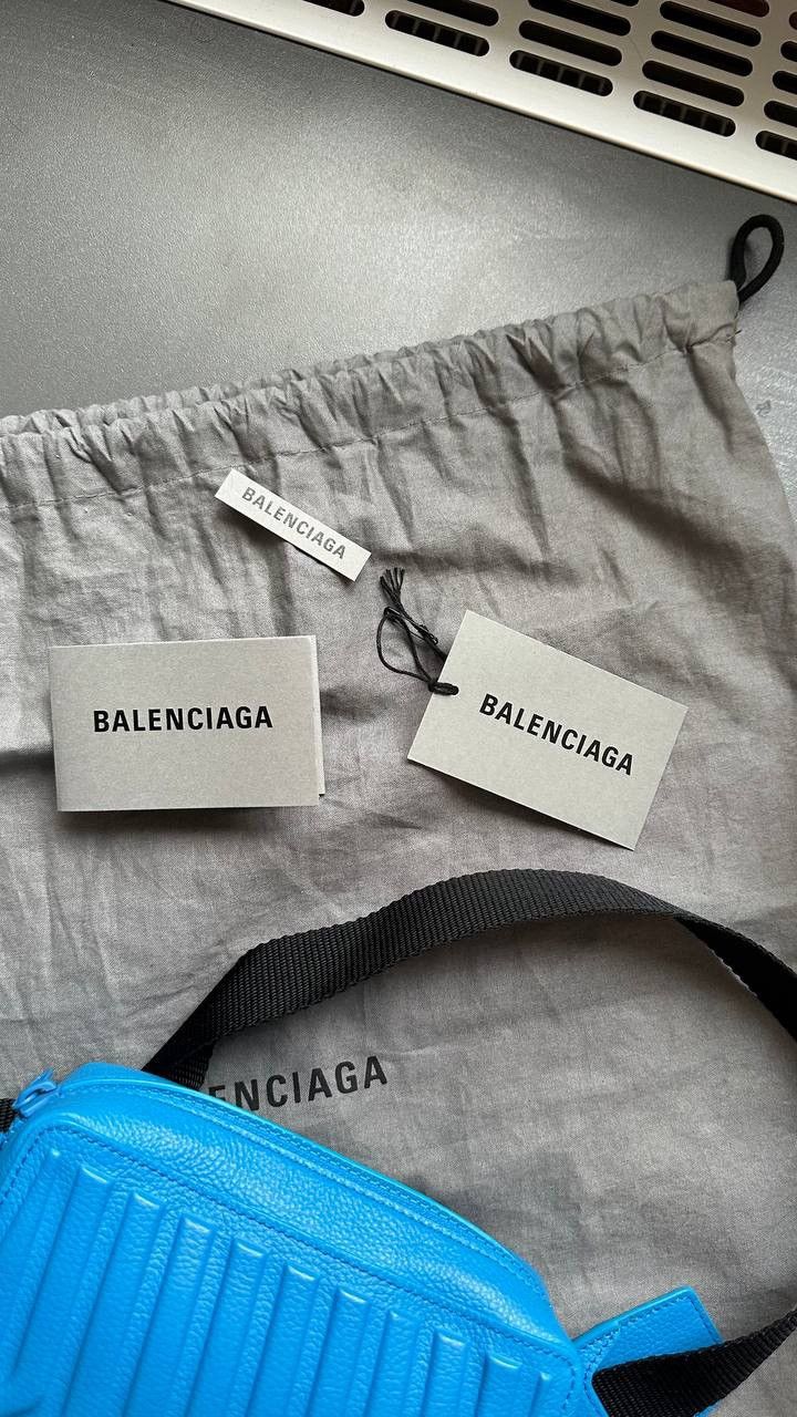Balenciaga Balenciaga Car Camera Bag Blue Size ONE SIZE - 7 Thumbnail