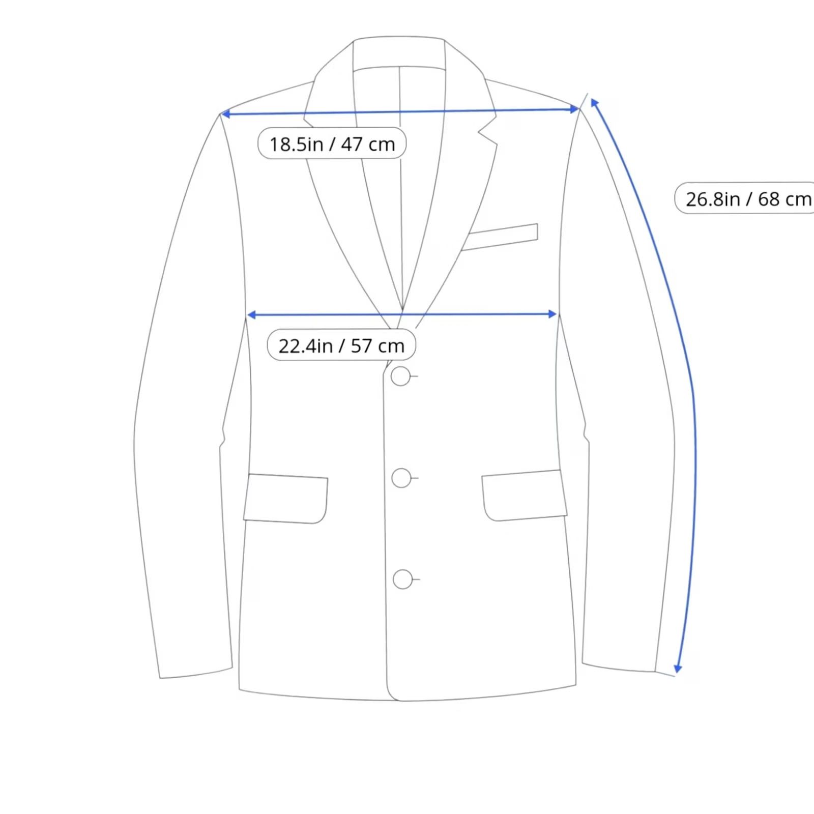 Hugo Boss HUGO BOSS Scola Black Label Blazer Men's US 40L Wool & Silk Blend Half Lined Size 40R - 3 Thumbnail