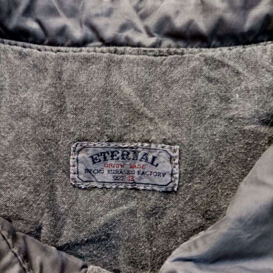 Eternal × Japanese Brand eternal japan padded casual jaket black washed Size US M / EU 48-50 / 2 - 6 Thumbnail