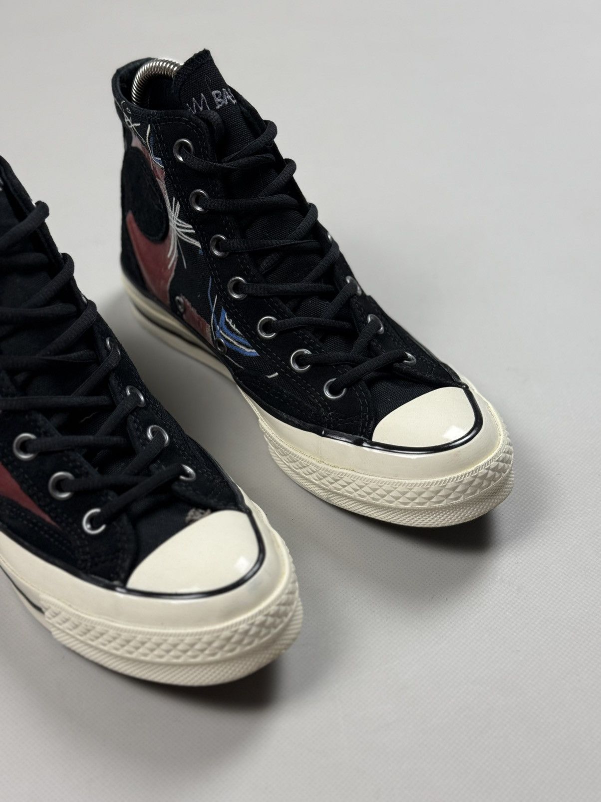 Converse Converse Jean-Michel Basquiat Chuck Taylor High Top Sneakers Size US 7 / IT 37 - 3 Thumbnail