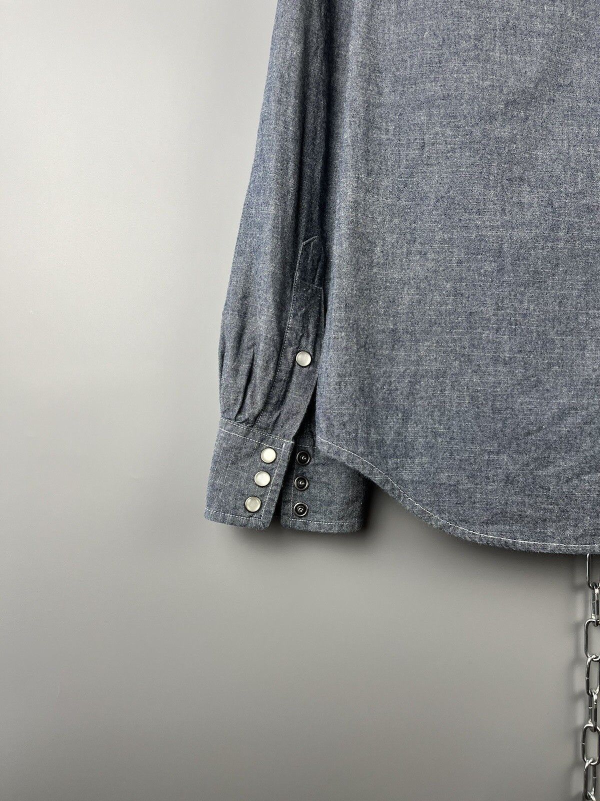 Denim & Supply Ralph Lauren Denim Supply Ralph Lauren Cotton Denim Shirt Size US S / EU 44-46 / 1 - 15 Thumbnail