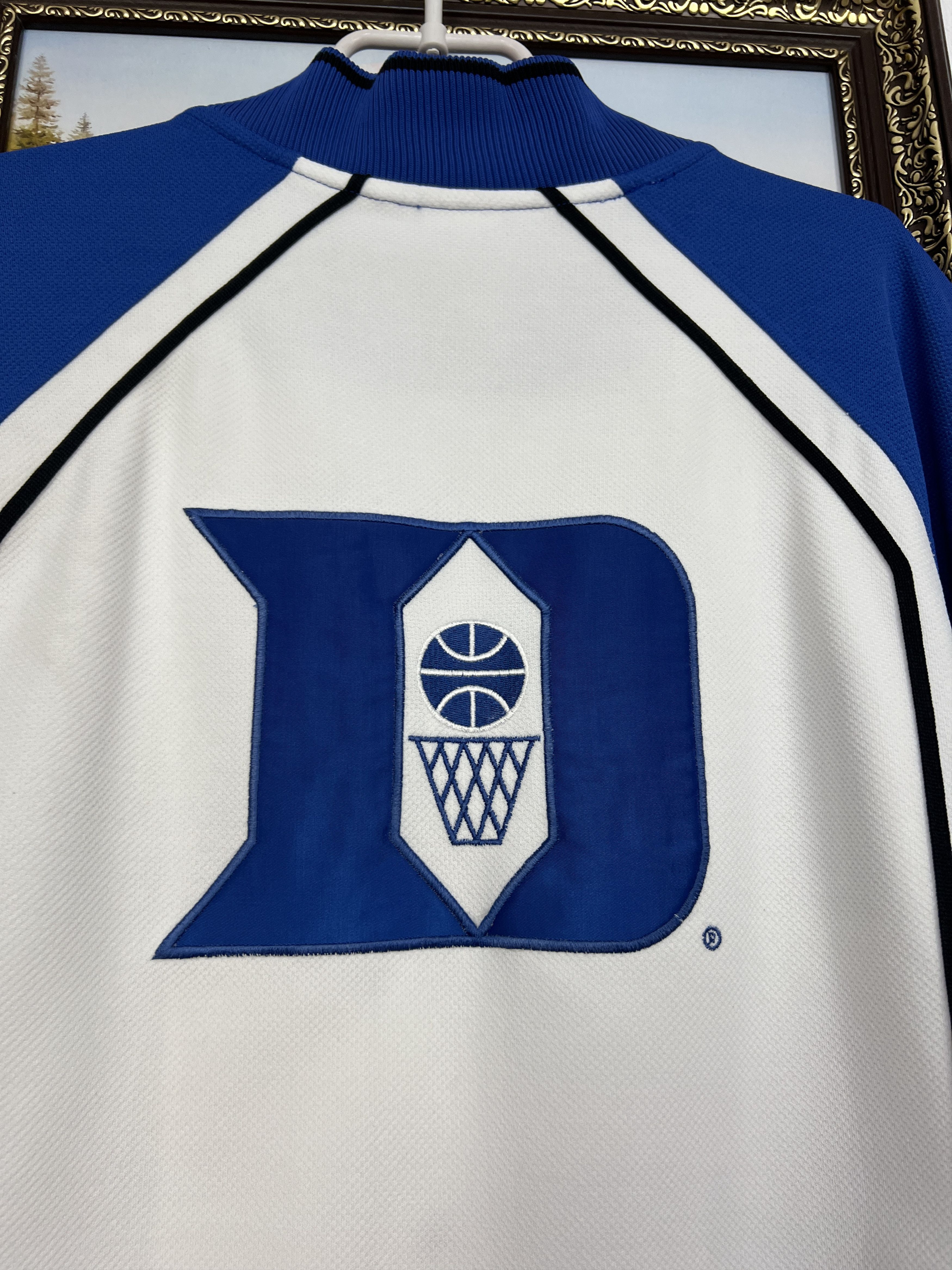 Nike DUKE University NCAA Basketball Warm Up Shooting Jersey Size US XL / EU 56 / 4 - 9 Thumbnail