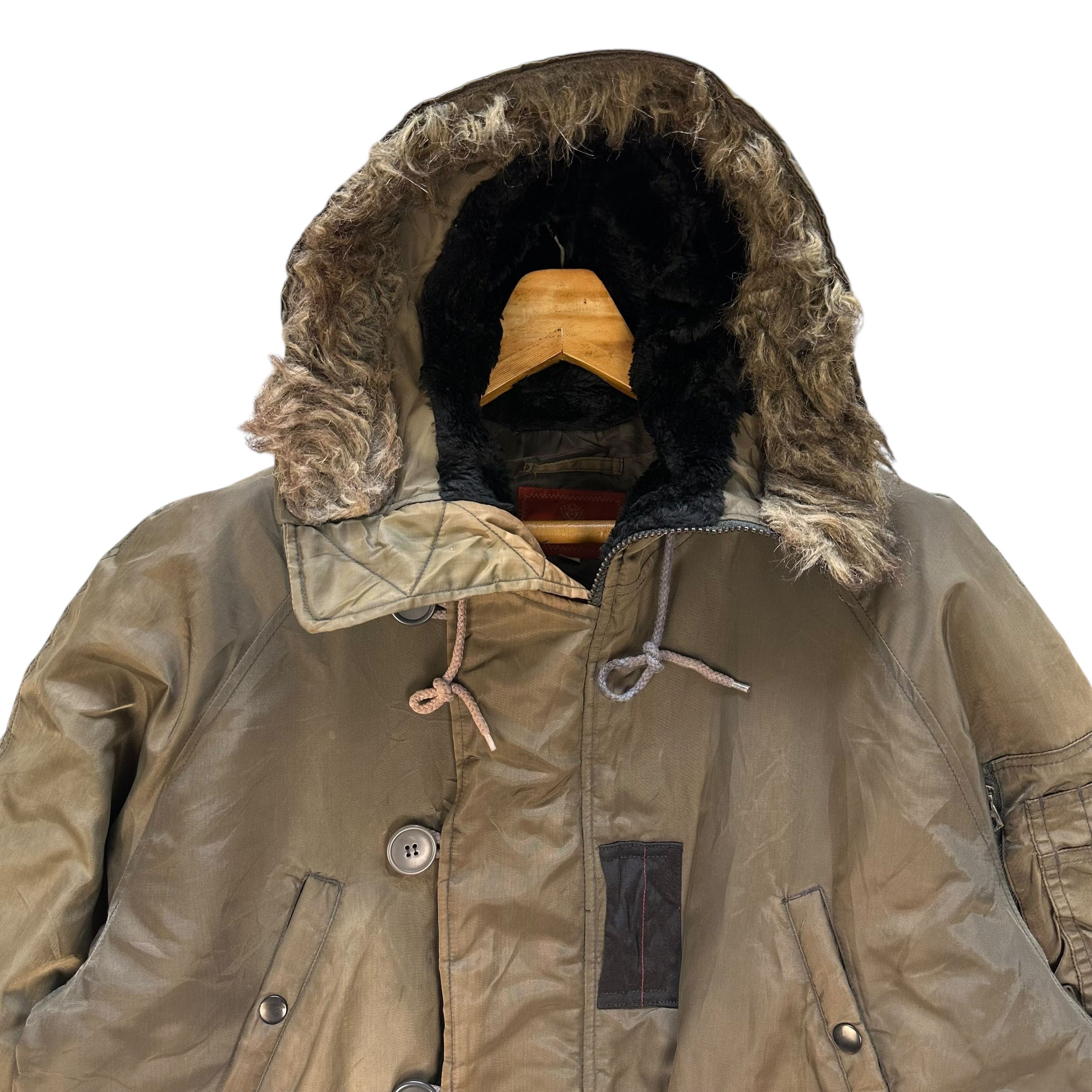 Avirex AVIREX Officer Uniform Parka Hoodie Jacket #A65-1568 Size US L / EU 52-54 / 3 - 2 Thumbnail