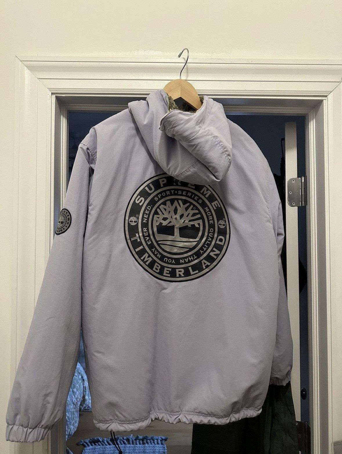 Supreme × Timberland Supreme/Timberland Reversible Fleece Jacket Size US L / EU 52-54 / 3 - 4 Thumbnail