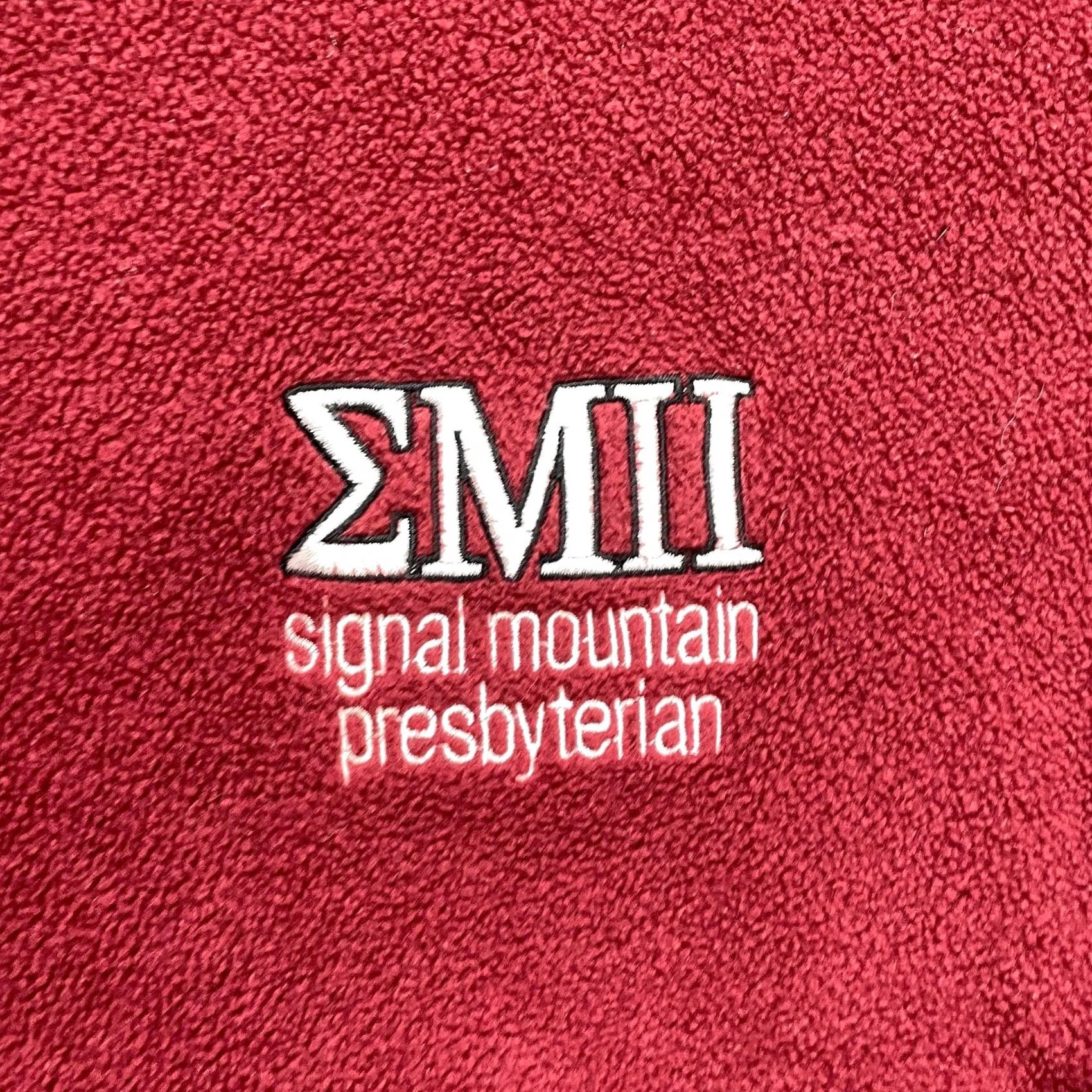 Logo 7 Columbia Fleece Jacket Full Zip Red Logo Adult Medium Women Jacket Regular Size M / US 6-8 / IT 42-44 - 3 Thumbnail