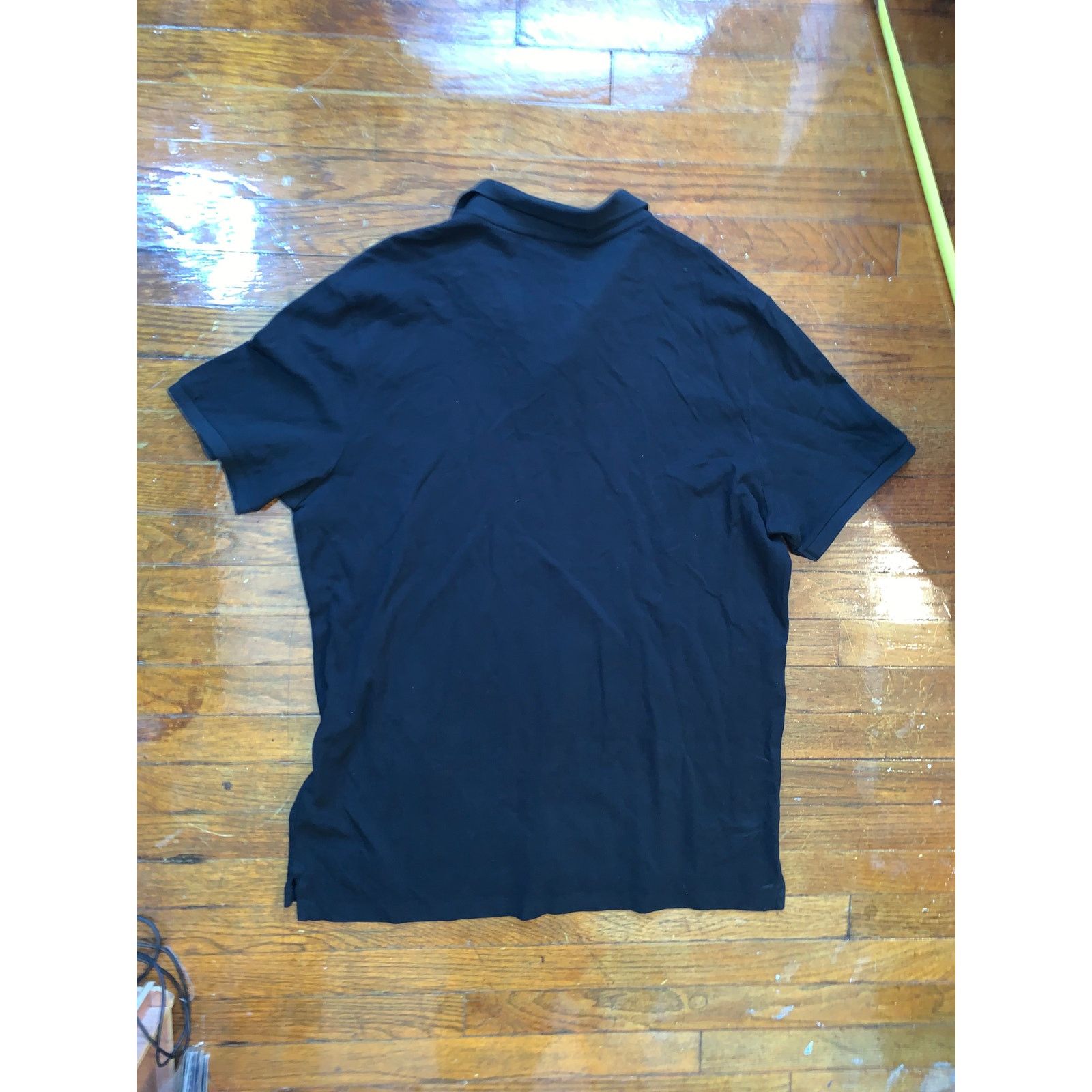 Polo Ralph Lauren Polo Ralph Lauren Mesh Polo Shirt XL Black Red Pony Size US XL / EU 56 / 4 - 7 Thumbnail