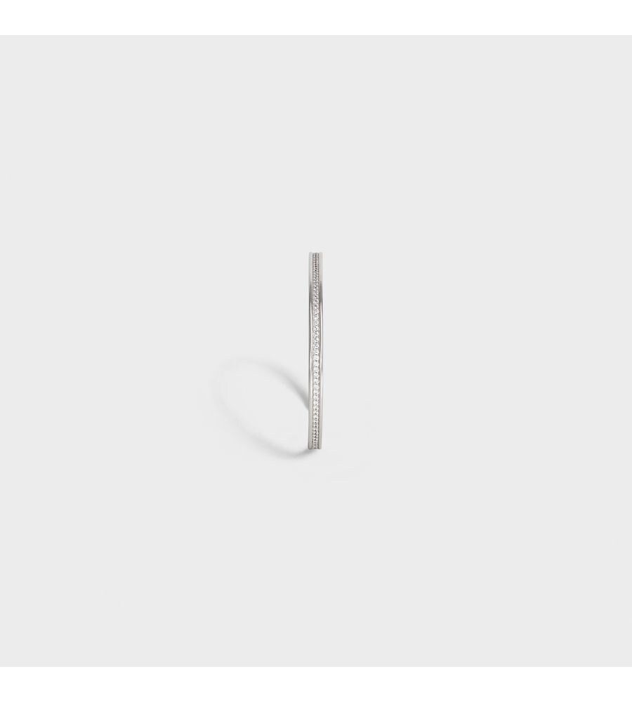 Celine o1loc1c1124 Size:OS / Edwige Thin Bracelet in Silver Size ONE SIZE - 4 Thumbnail