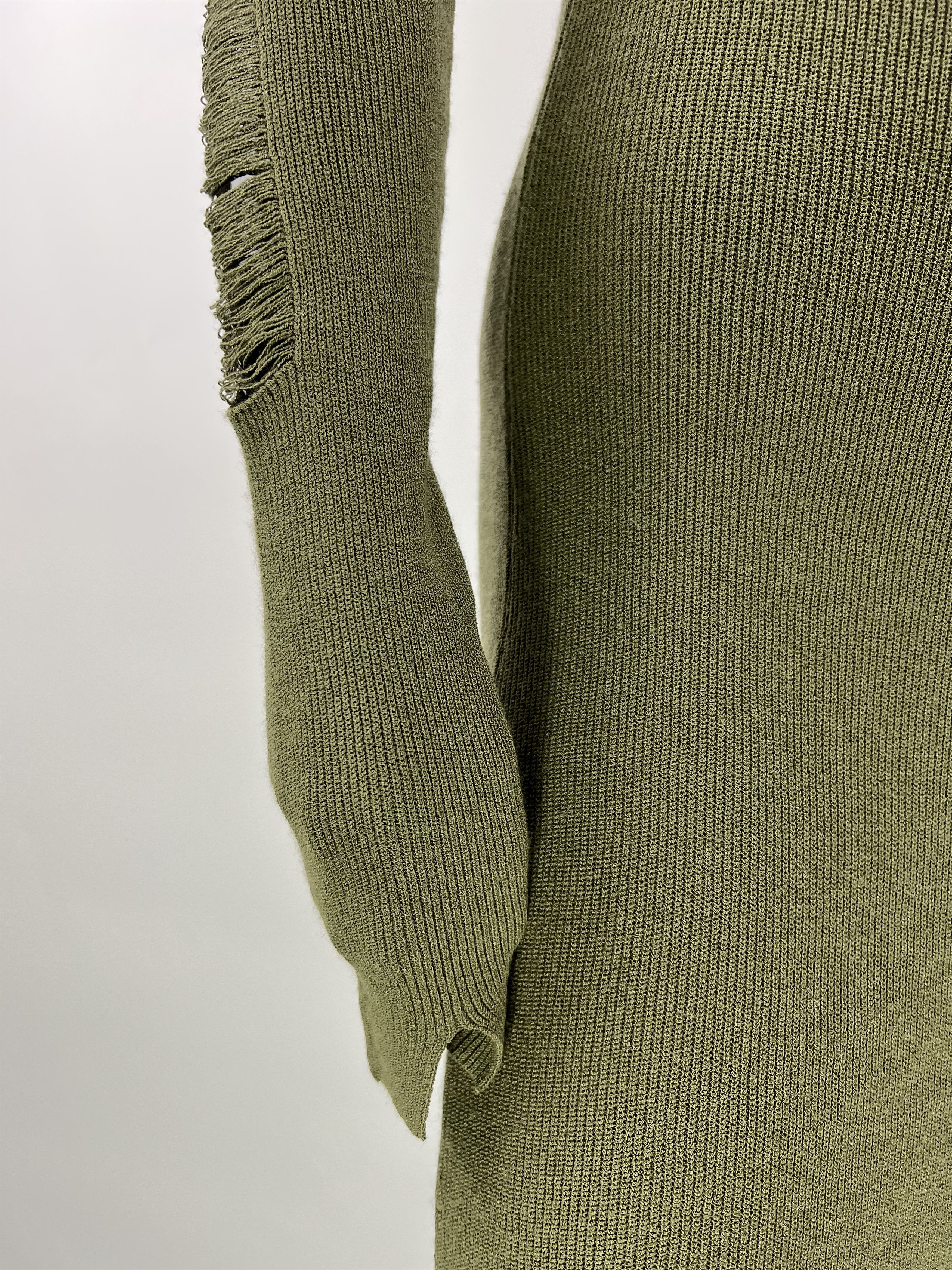 Diesel Diesel Ribbed Long Sleeve Turtleneck Midi Dress Size L Size L / US 10 / IT 46 - 5 Thumbnail