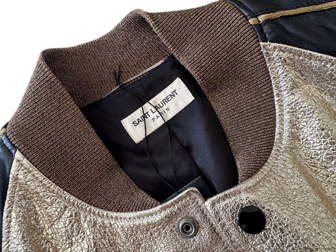 Saint Laurent Paris (NOS) SS16 SLP Surf Sound BANG Teddy Jacket Size US M / EU 48-50 / 2 - 4 Thumbnail