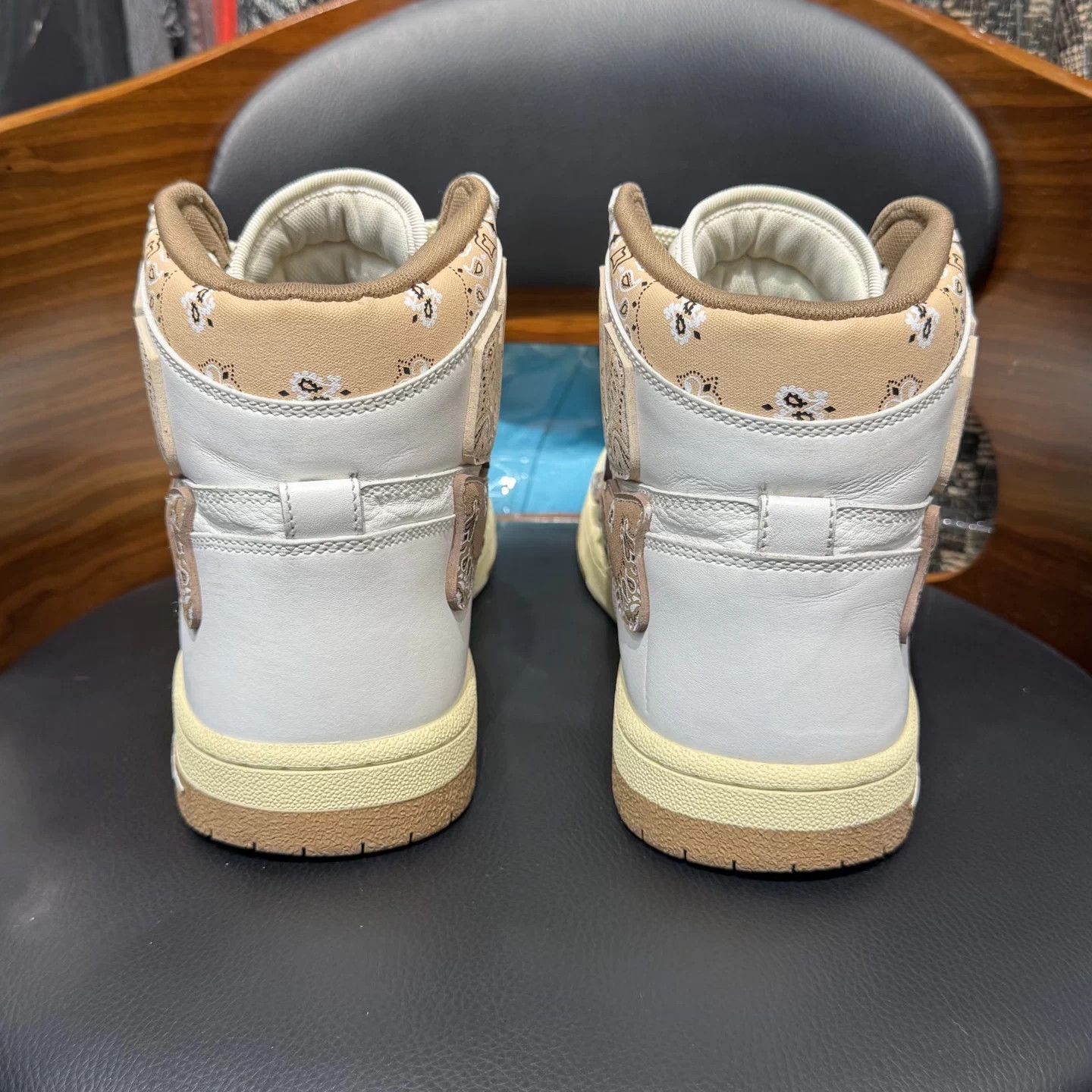 Amiri Amiri Camograss White Brown 45 Like New Worn 2x Size US 12 / EU 45 - 3 Thumbnail