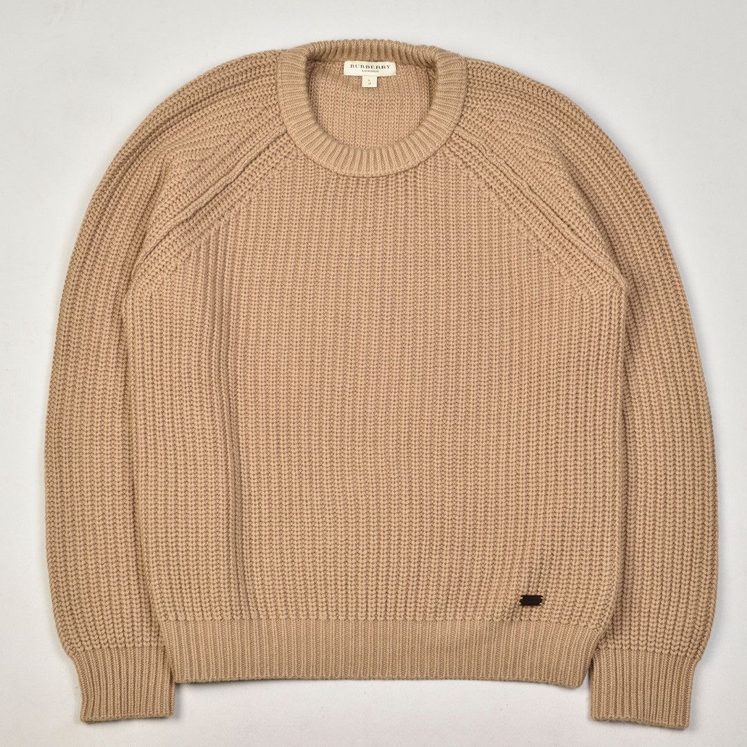 image of Burberry Cachemire Knit Beige, Men's (Size Large)