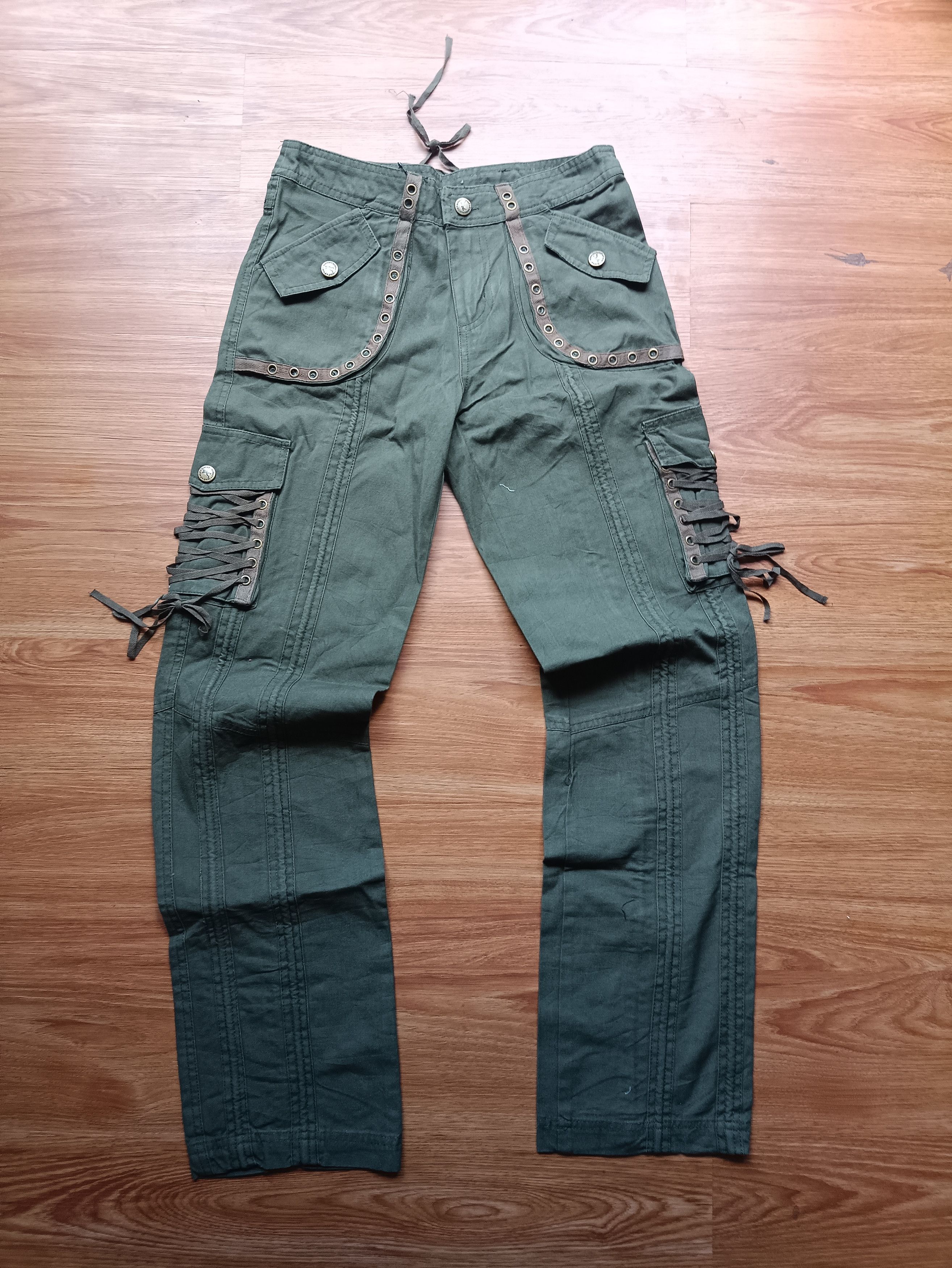 In The Attic × Japanese Brand × KMRii Final justice Bondage pants Size US 28 / EU 44 - 1 Thumbnail