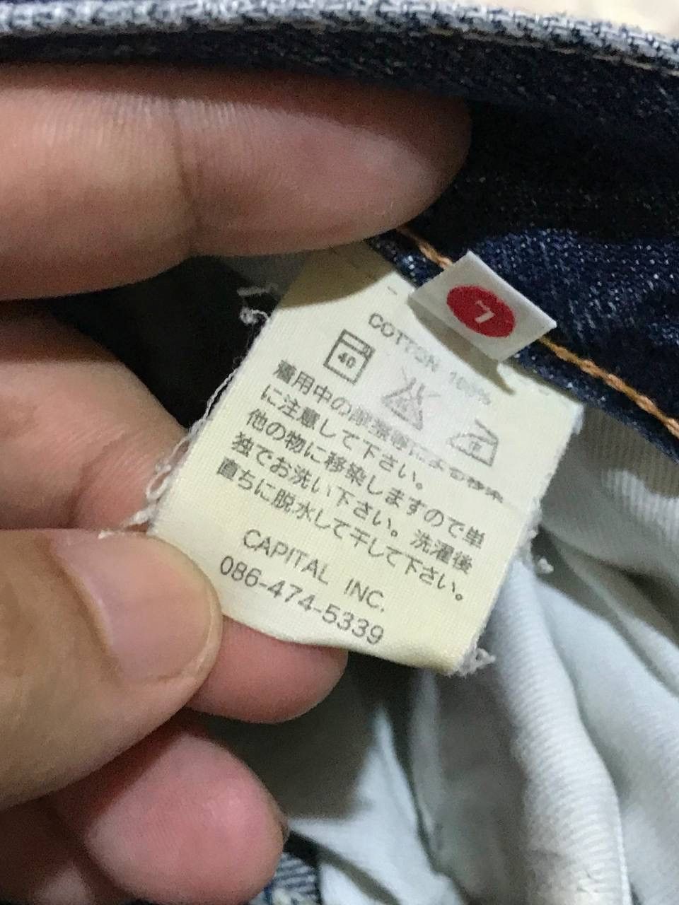 Kapital Dark blue seasons jeans Size US 30 / EU 46 - 9 Thumbnail