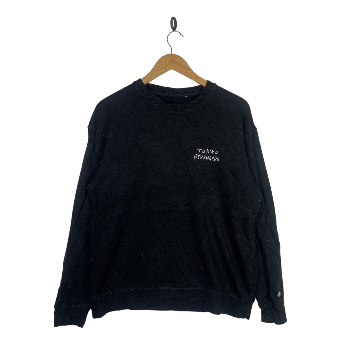 Vintage Tokyo Revengers Anime Sweatshirt Black Japanese Manga Size US M / EU 48-50 / 2 - 1 Thumbnail